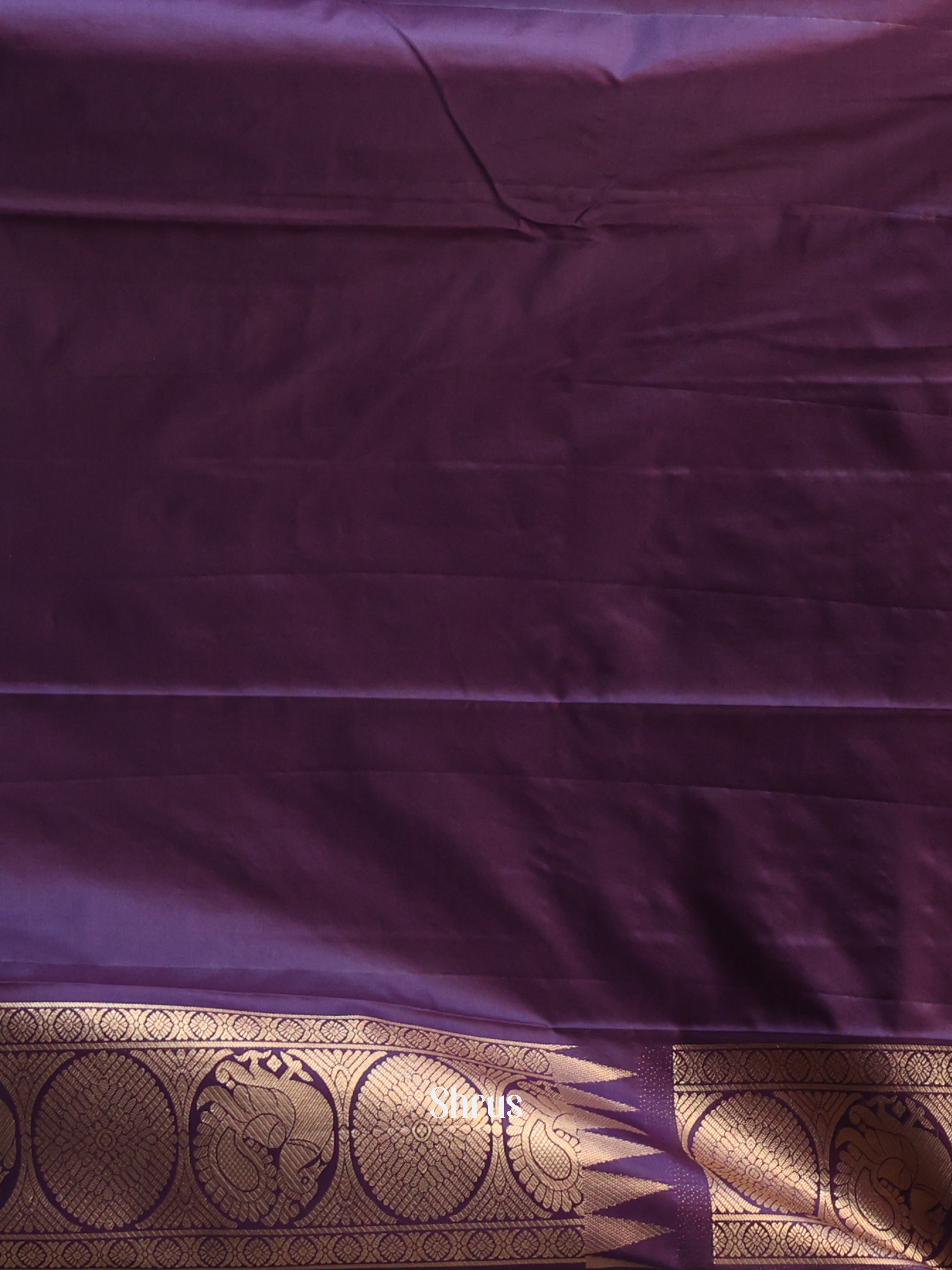 CJS02585 - Gadwal halfpure Saree - Shop on Shrus.com