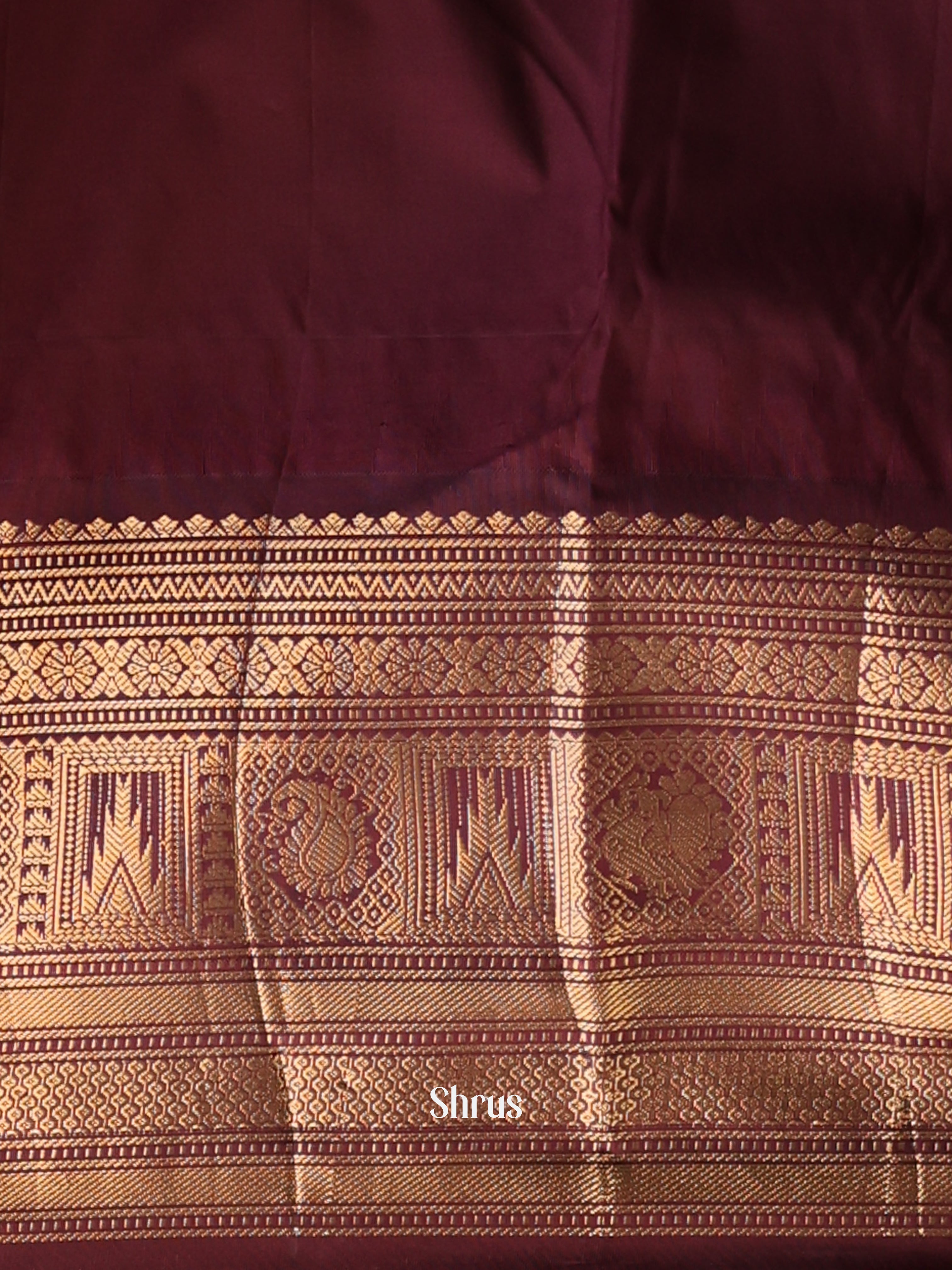 CJS02598 - Gadwal halfpure Saree - Shop on Shrus.com