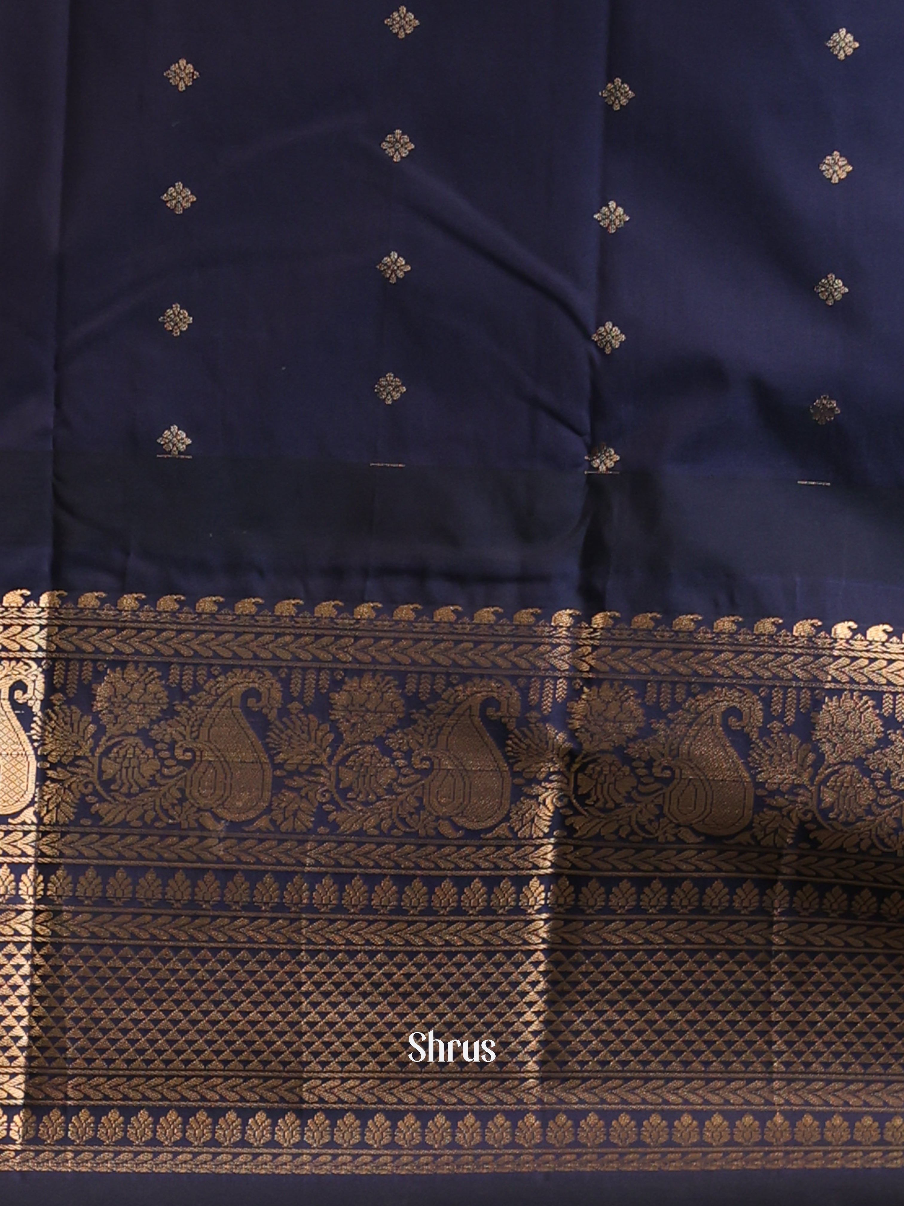 CJS02599 - Gadwal halfpure Saree - Shop on Shrus.com