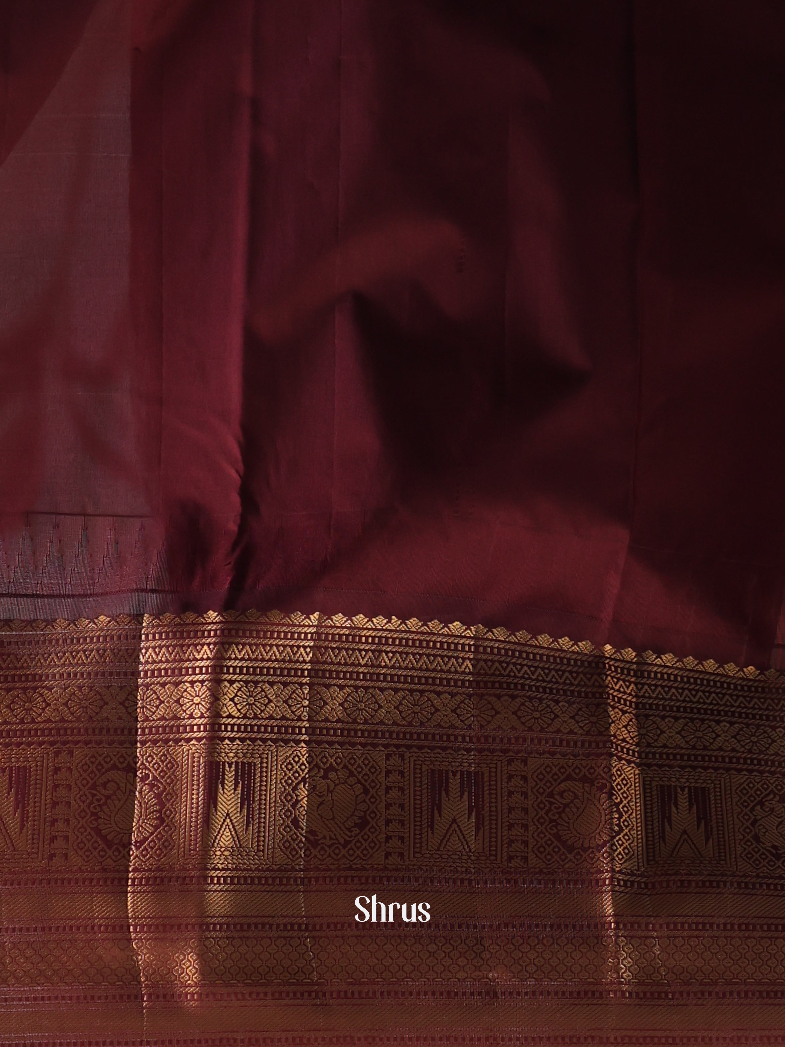 CJS02607 - Gadwal halfpure Saree - Shop on Shrus.com