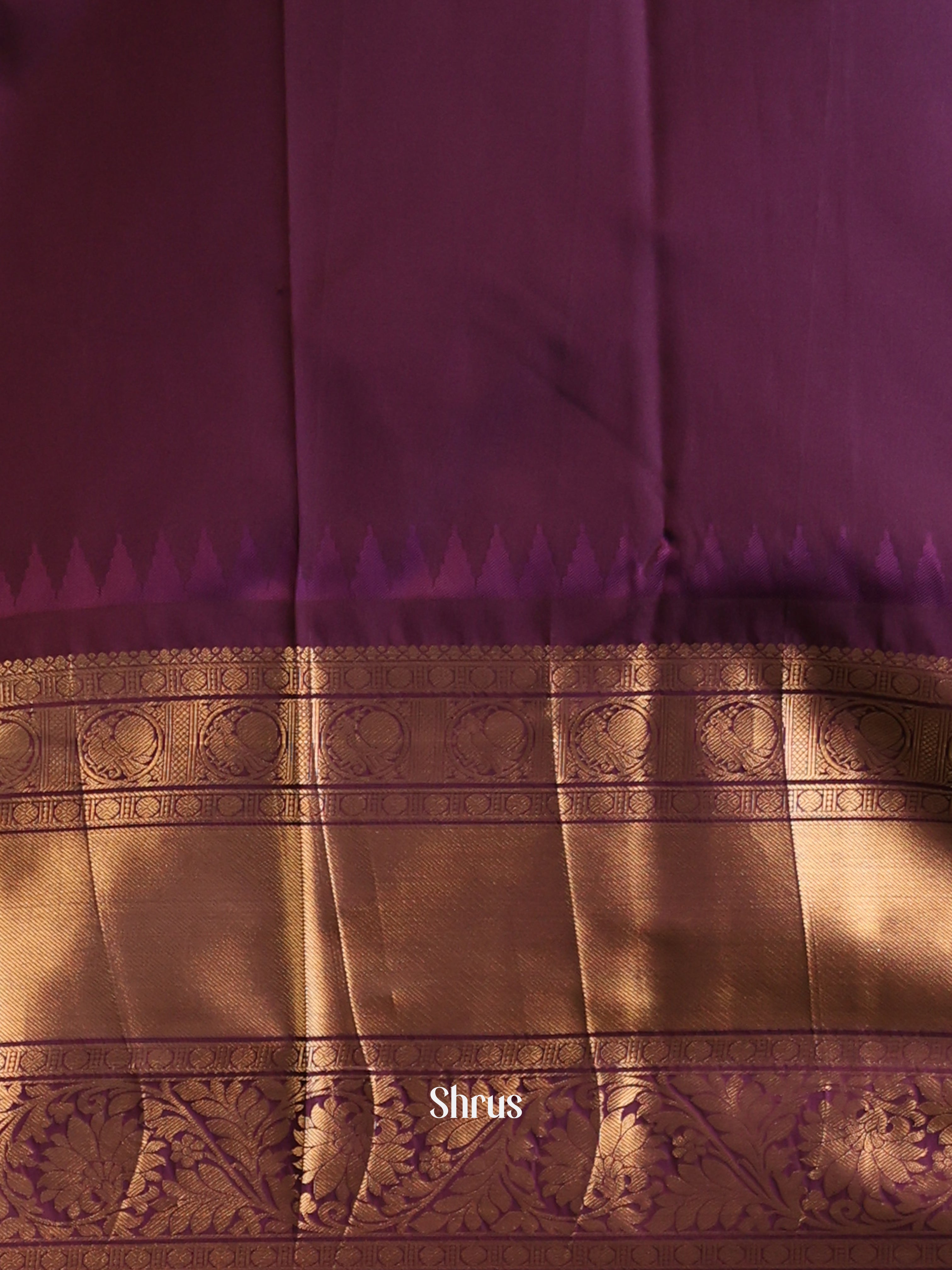 CJS02611 - Gadwal halfpure Saree - Shop on Shrus.com