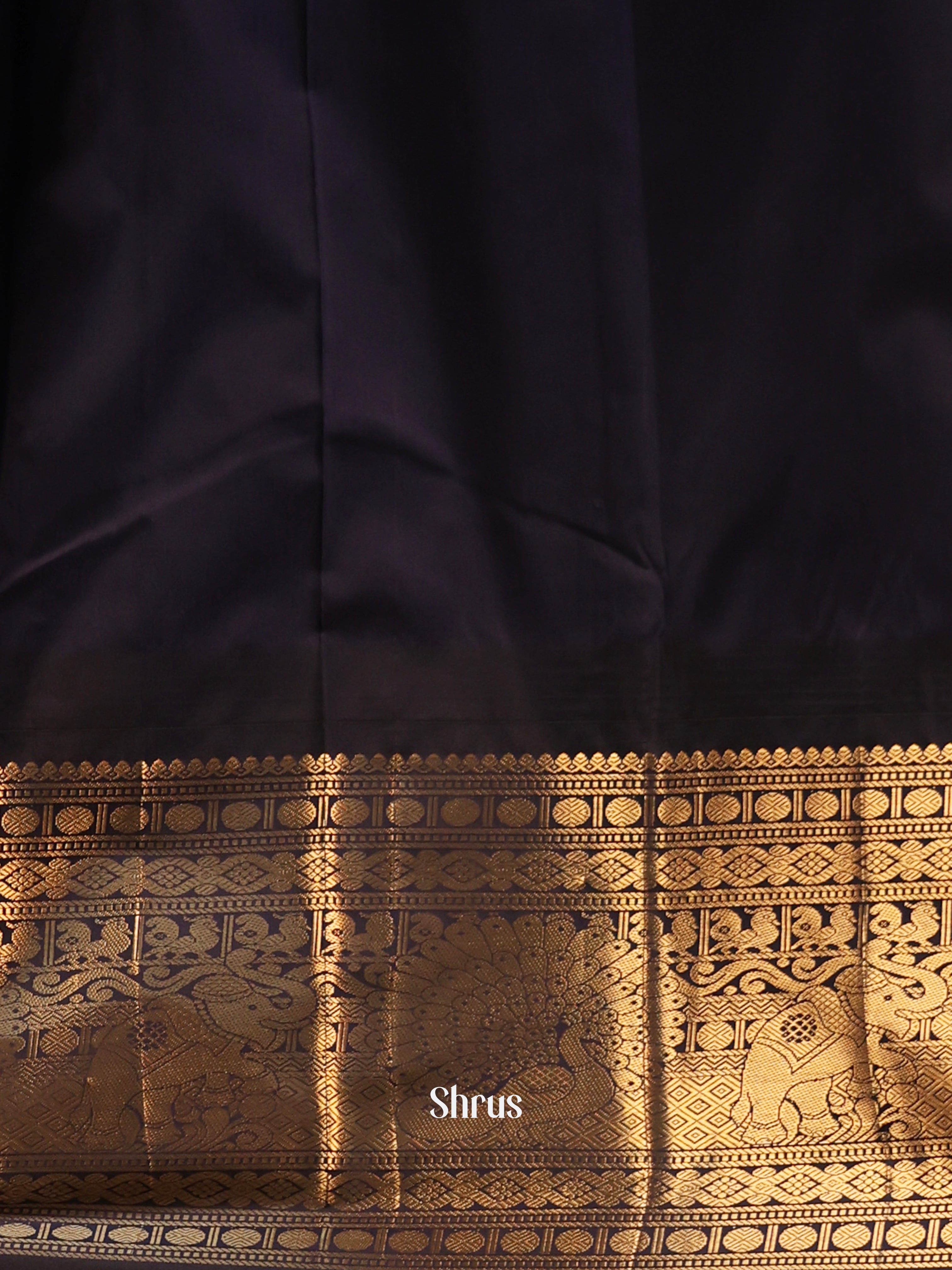 CJS02630 - Gadwal halfpure Saree - Shop on Shrus.com