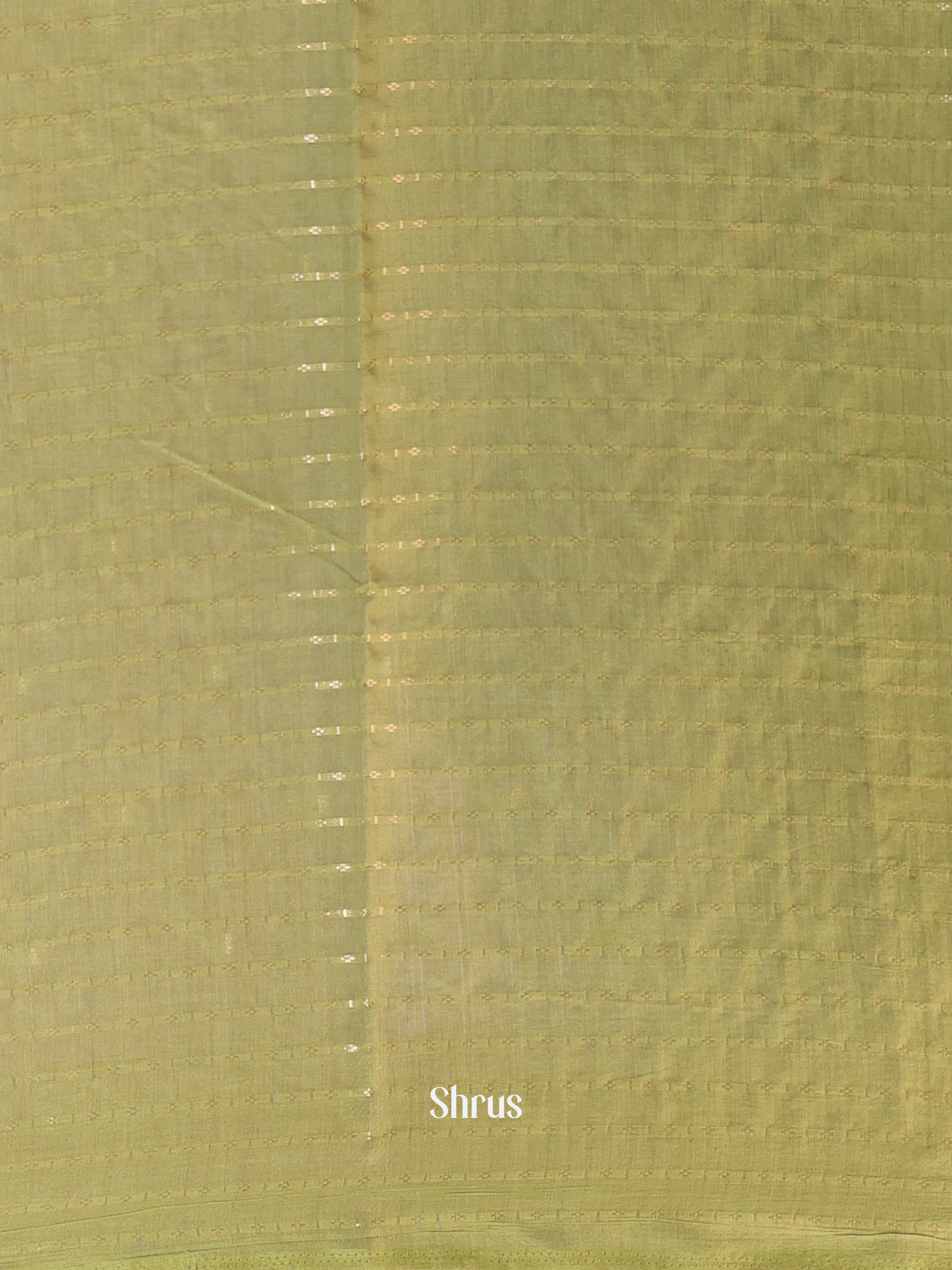 Purple & Green- Semi Chanderi Saree - Shop on Shrus.com
