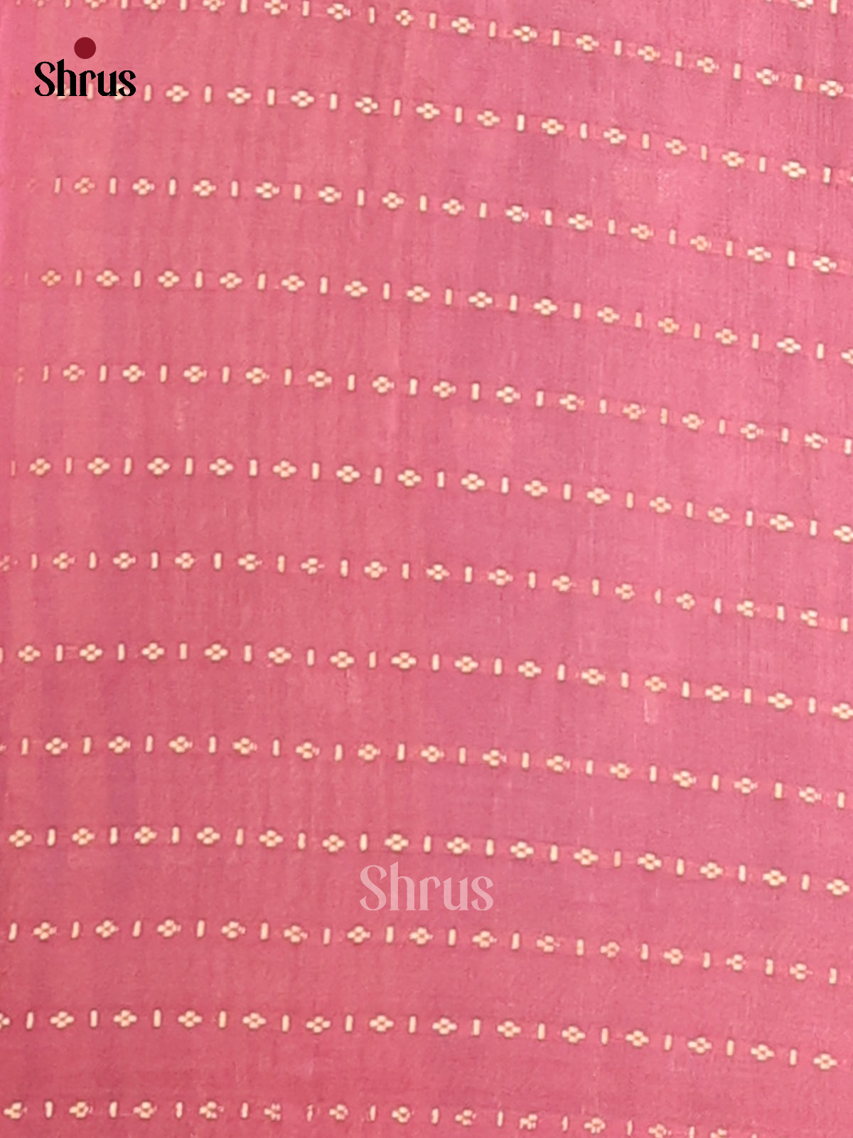 Teal blue with onion pink - Semi Chanderi - CJS03095 - Shop on Shrus.com