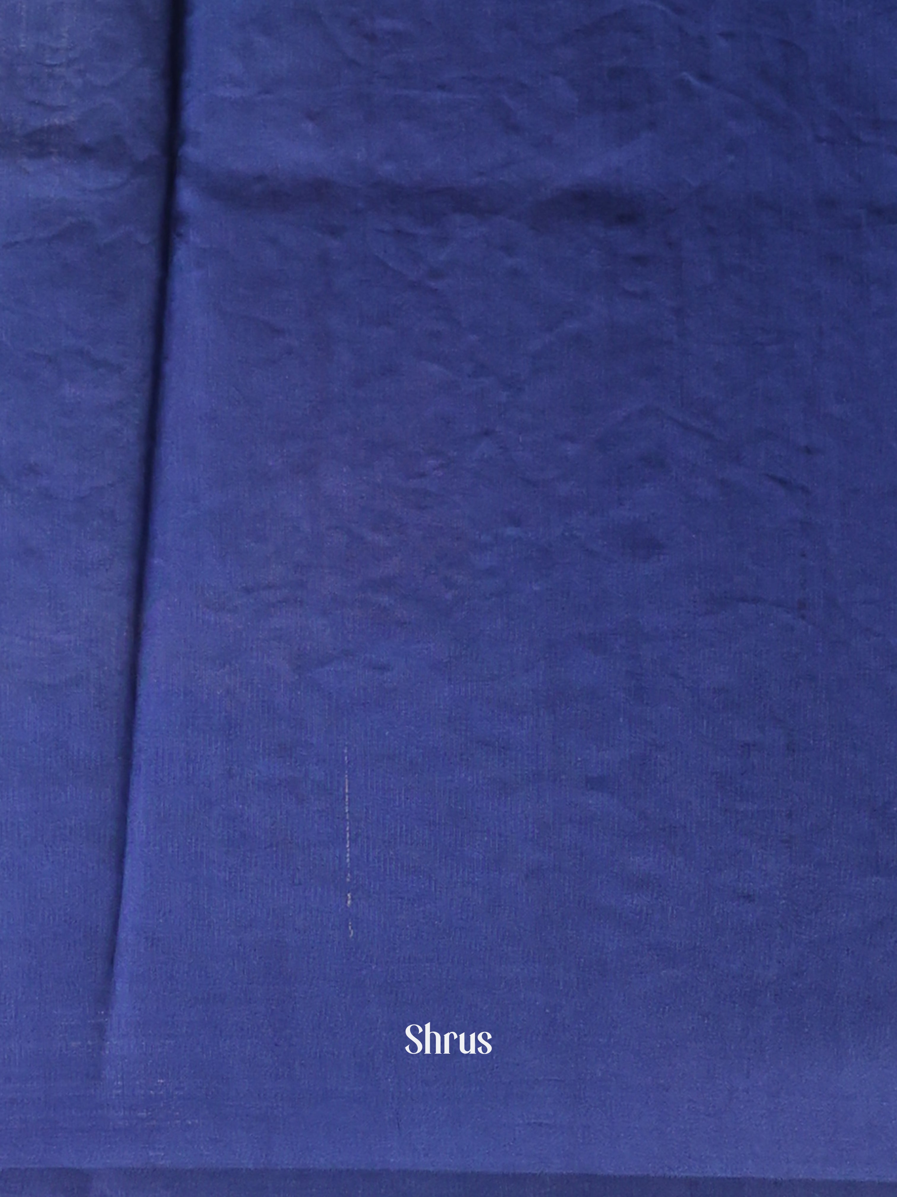 Blue(Single Tone) - Organza Saree - Shop on Shrus.com