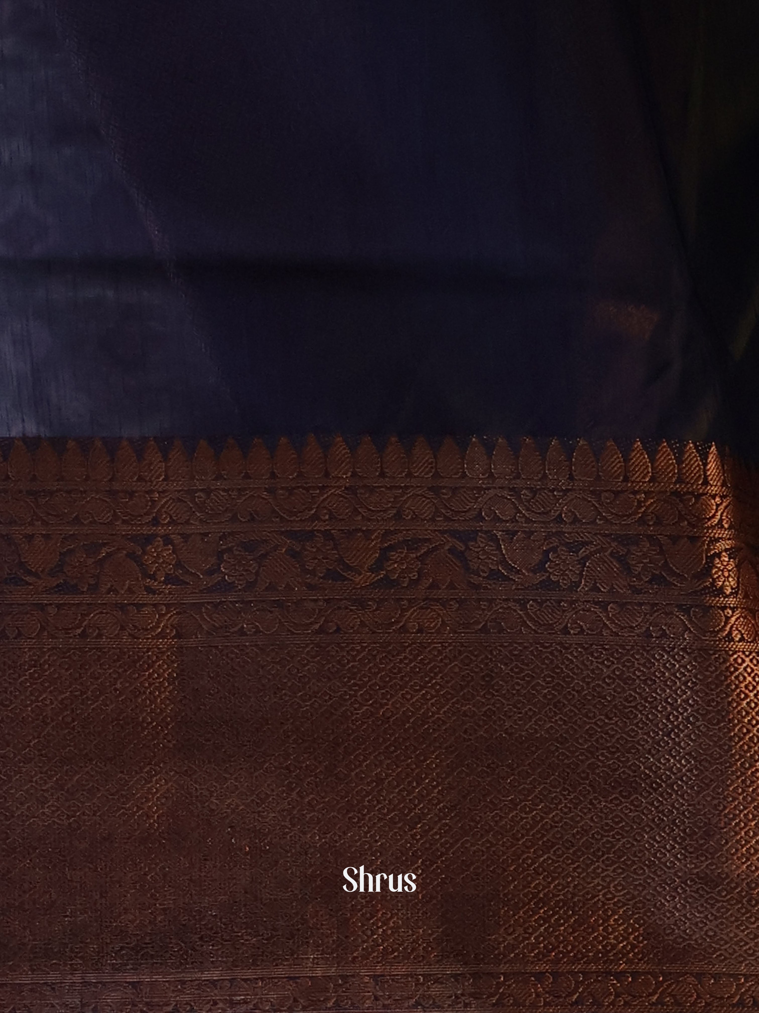 Green & Blue- Semi Jute Saree - Shop on Shrus.com