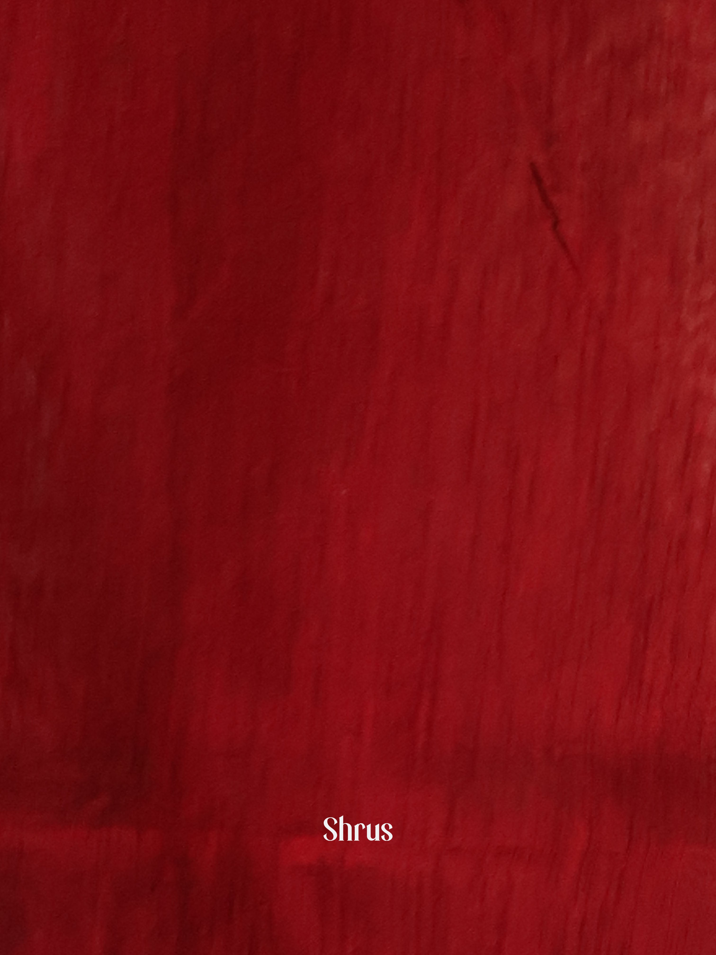 Green & Maroon - Semi Jute Saree - Shop on Shrus.com