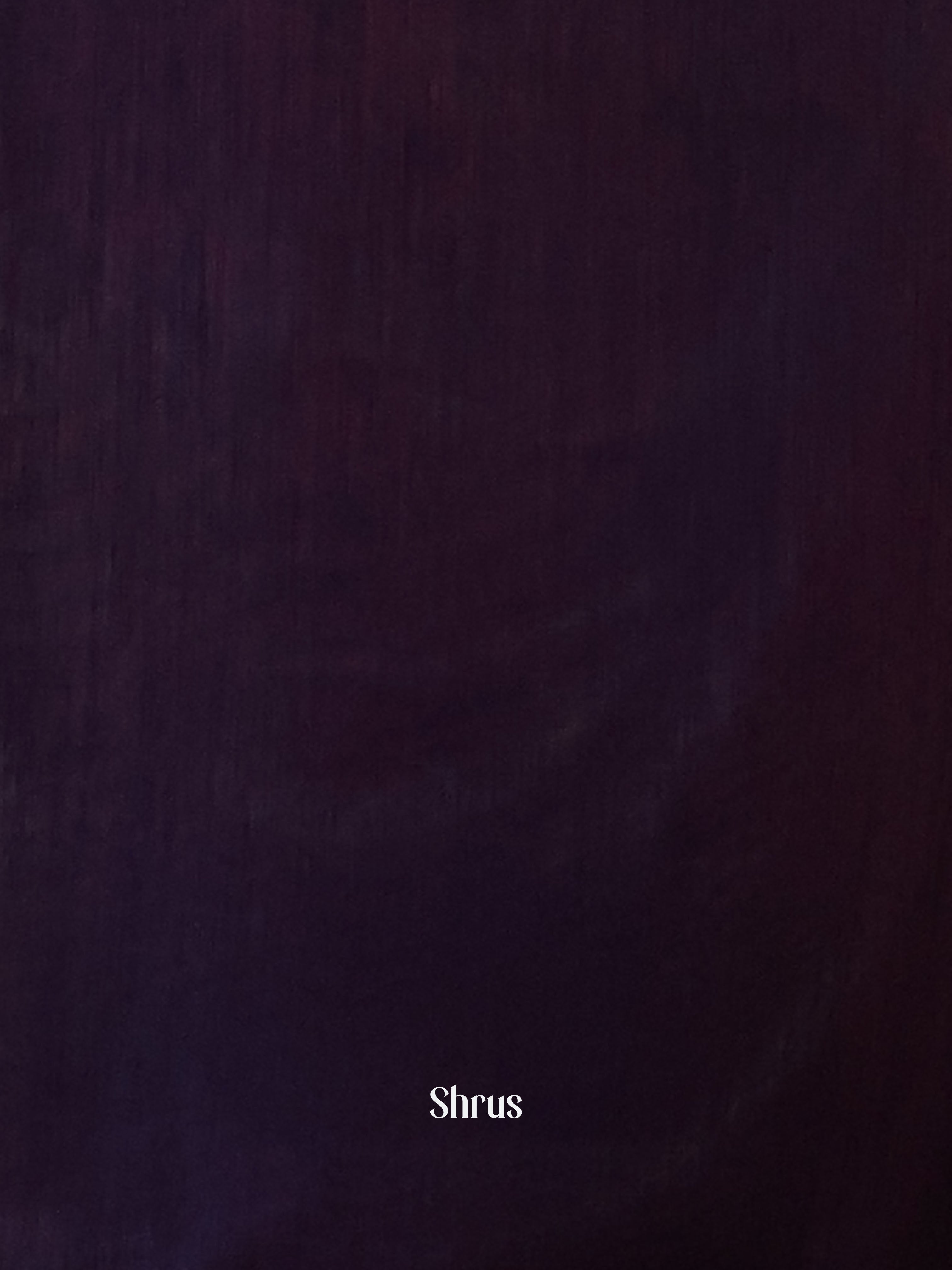 Maroon & Blue - Semi Jute Saree - Shop on Shrus.com