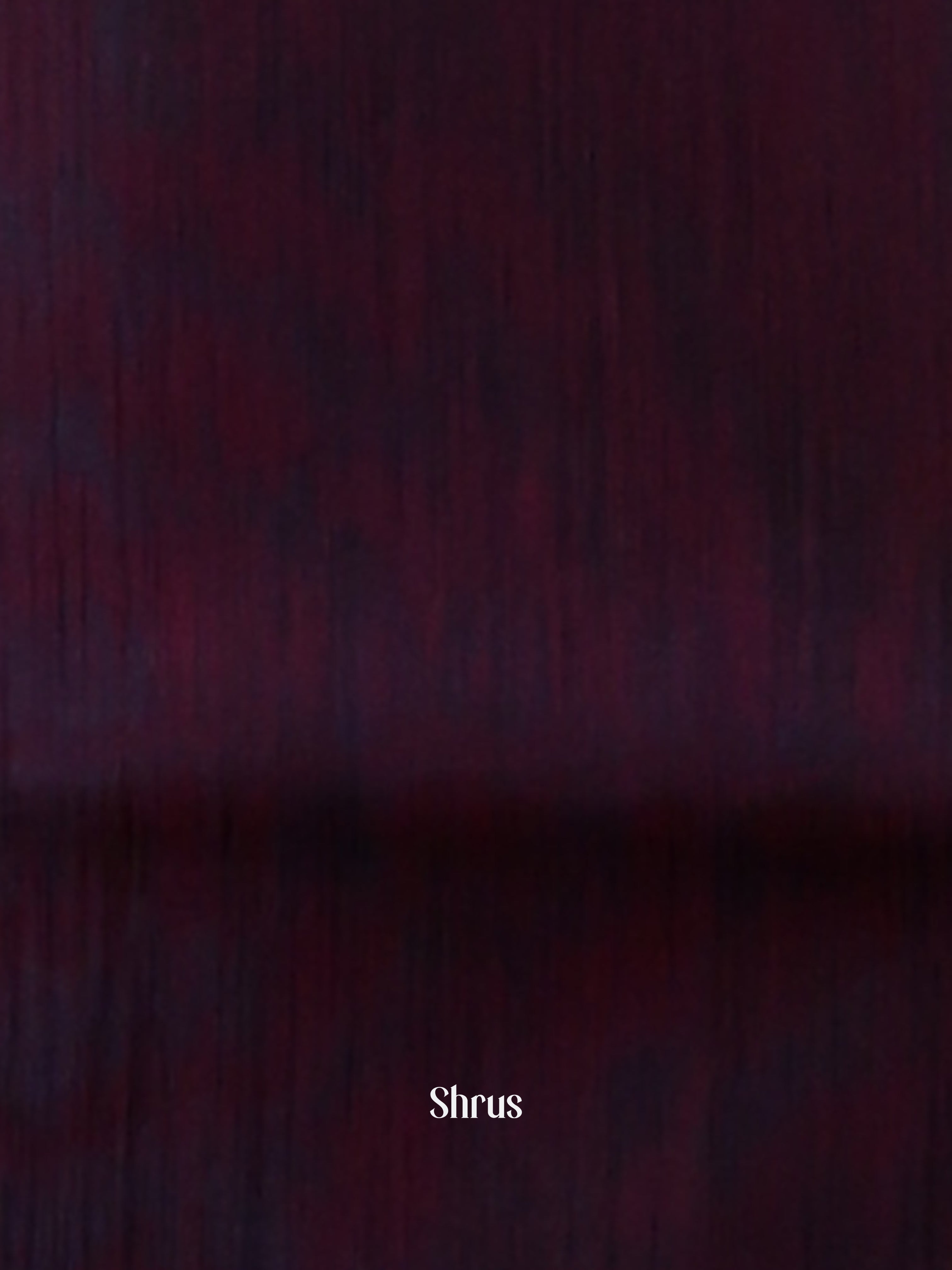 Red & Purple -Semi Jute Saree - Shop on Shrus.com