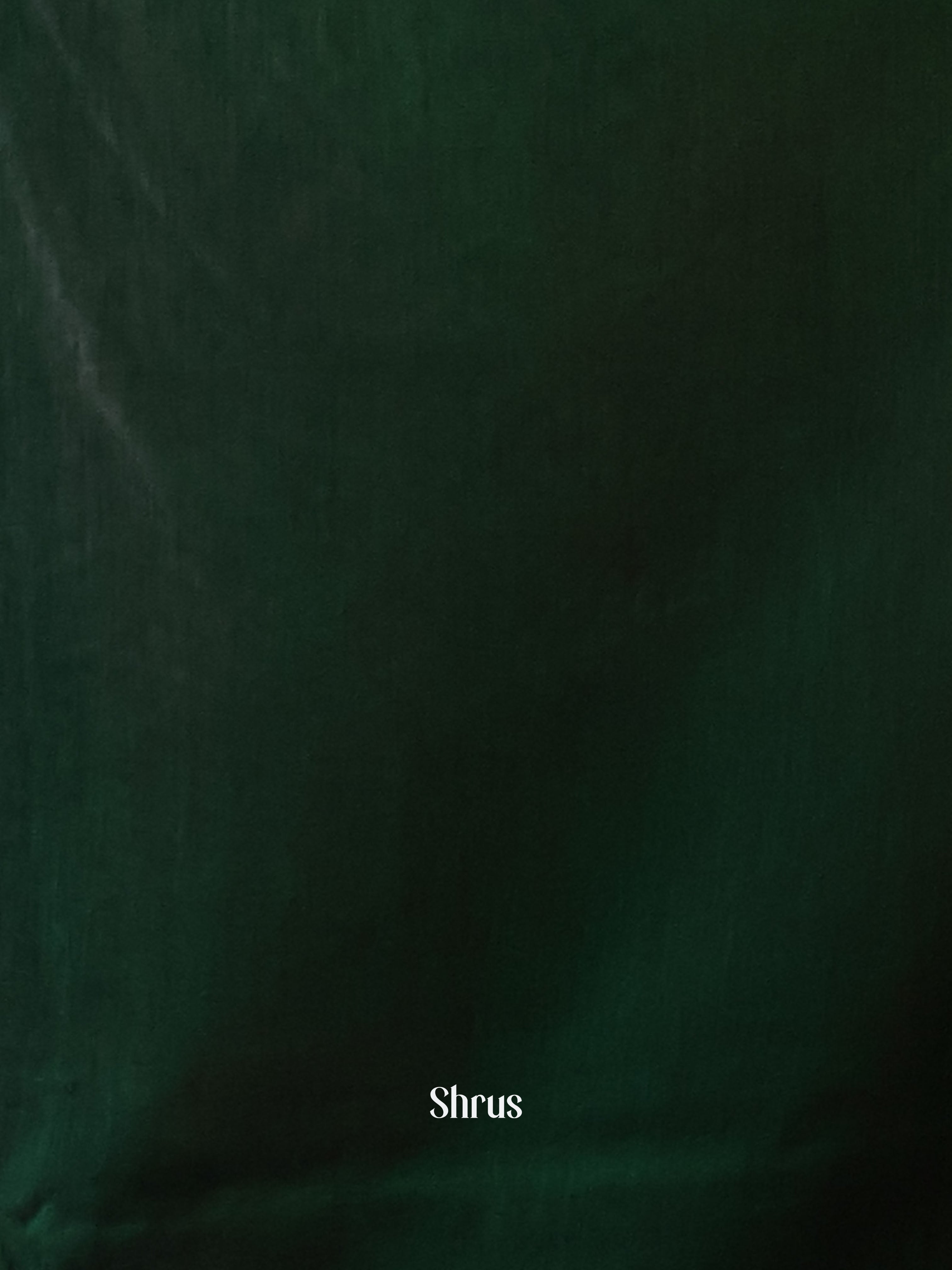 Brown & Green- Semi Jute Saree - Shop on Shrus.com