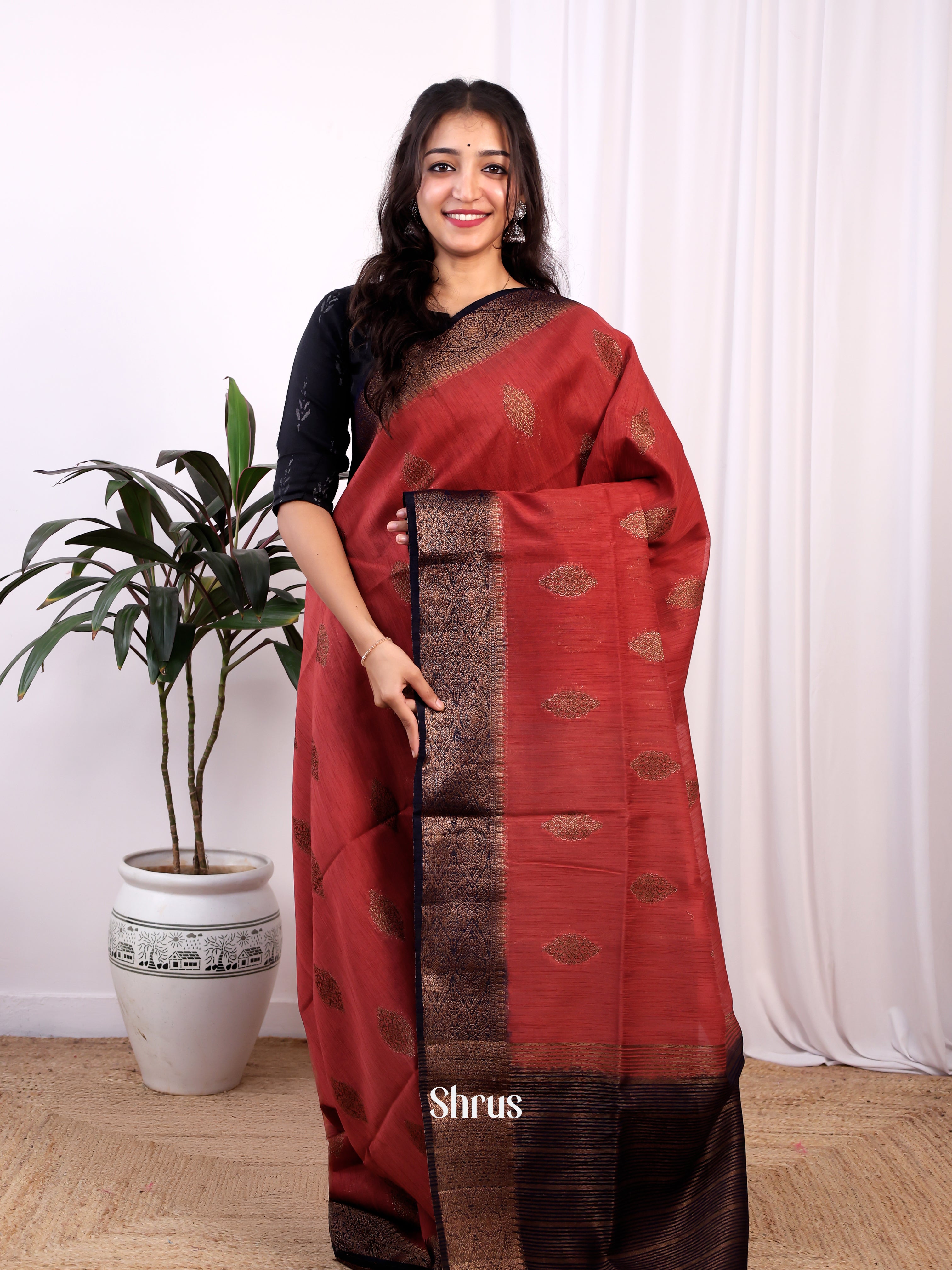 Red & Blue -Semi Jute - Shop on Shrus.com