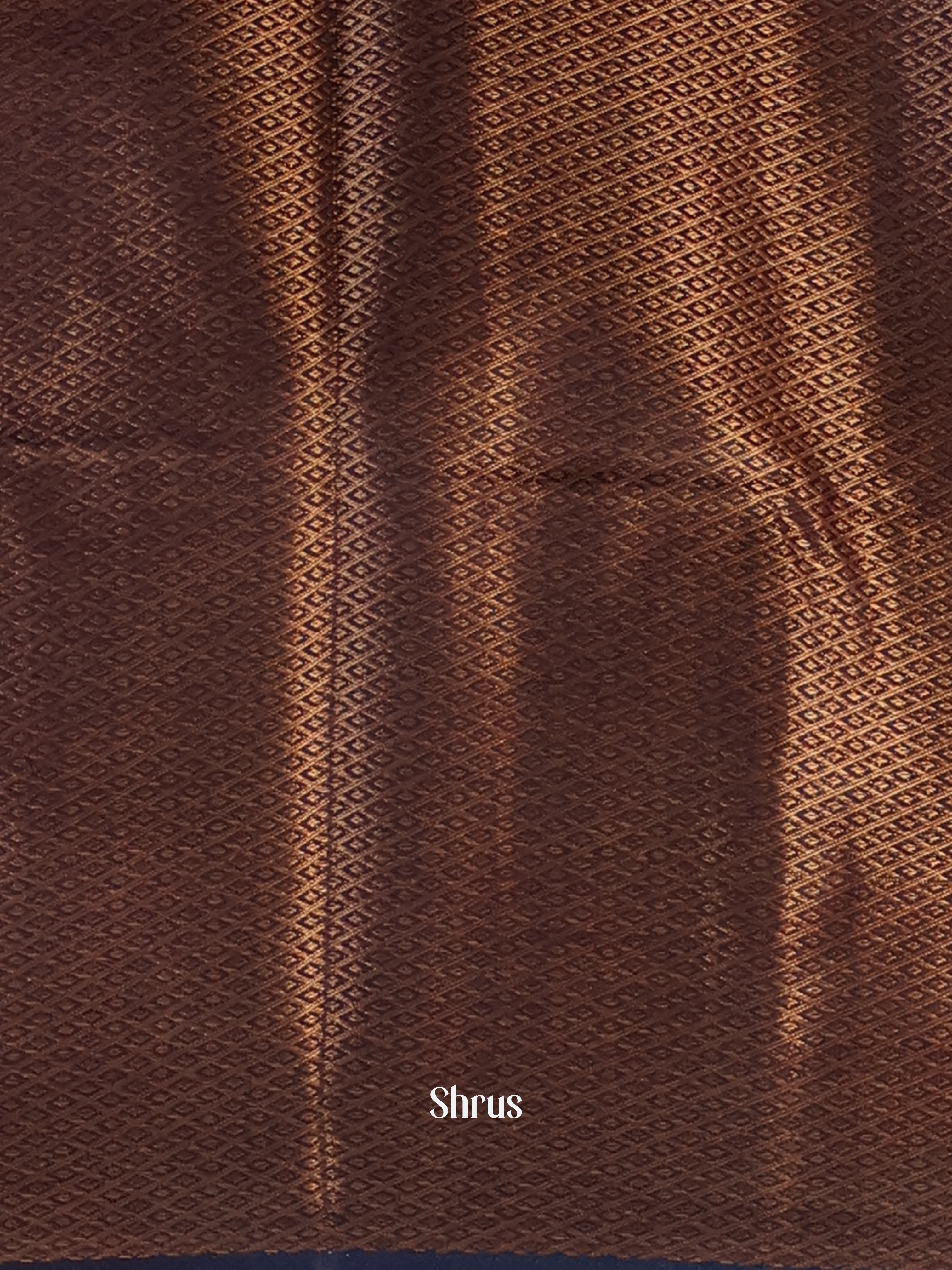 Teal & Blue- Semi Jute Saree - Shop on Shrus.com