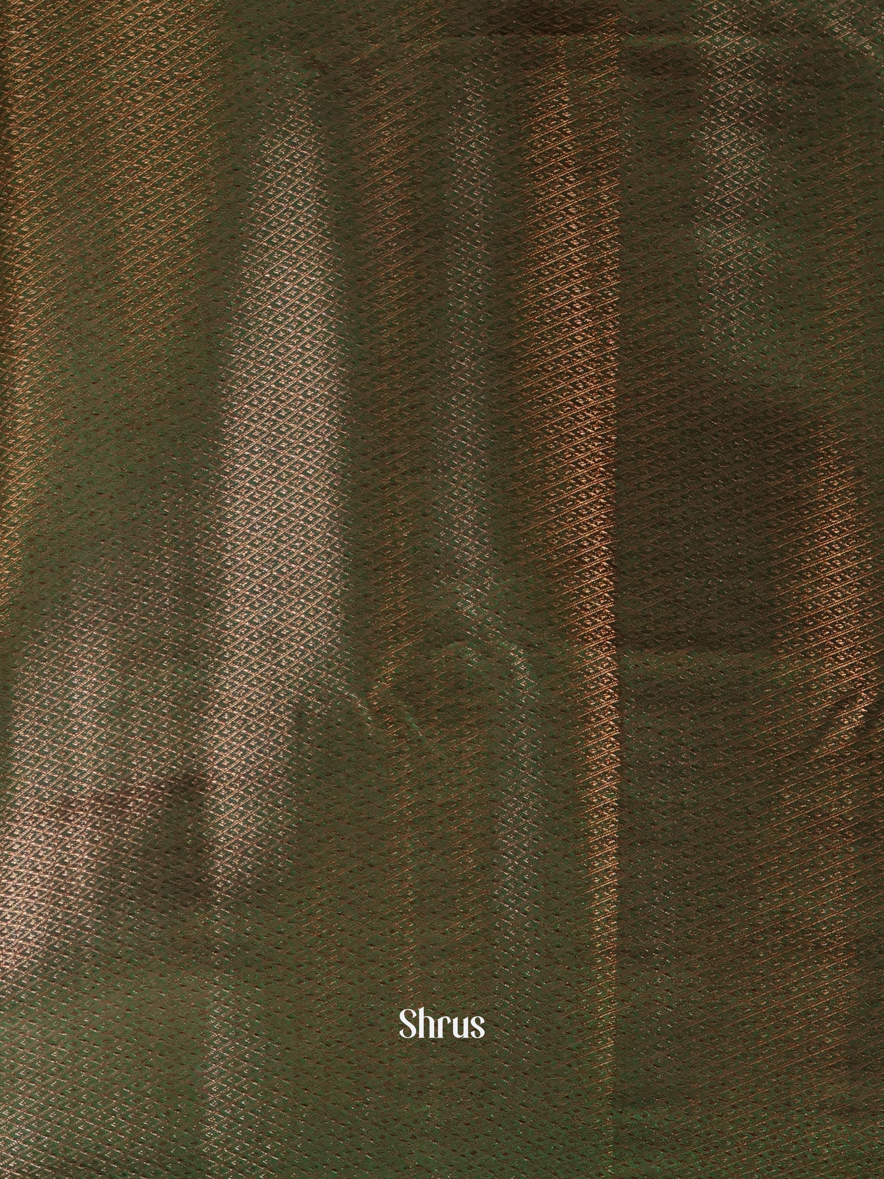Mustard & Green - Semi Jute Saree - Shop on Shrus.com