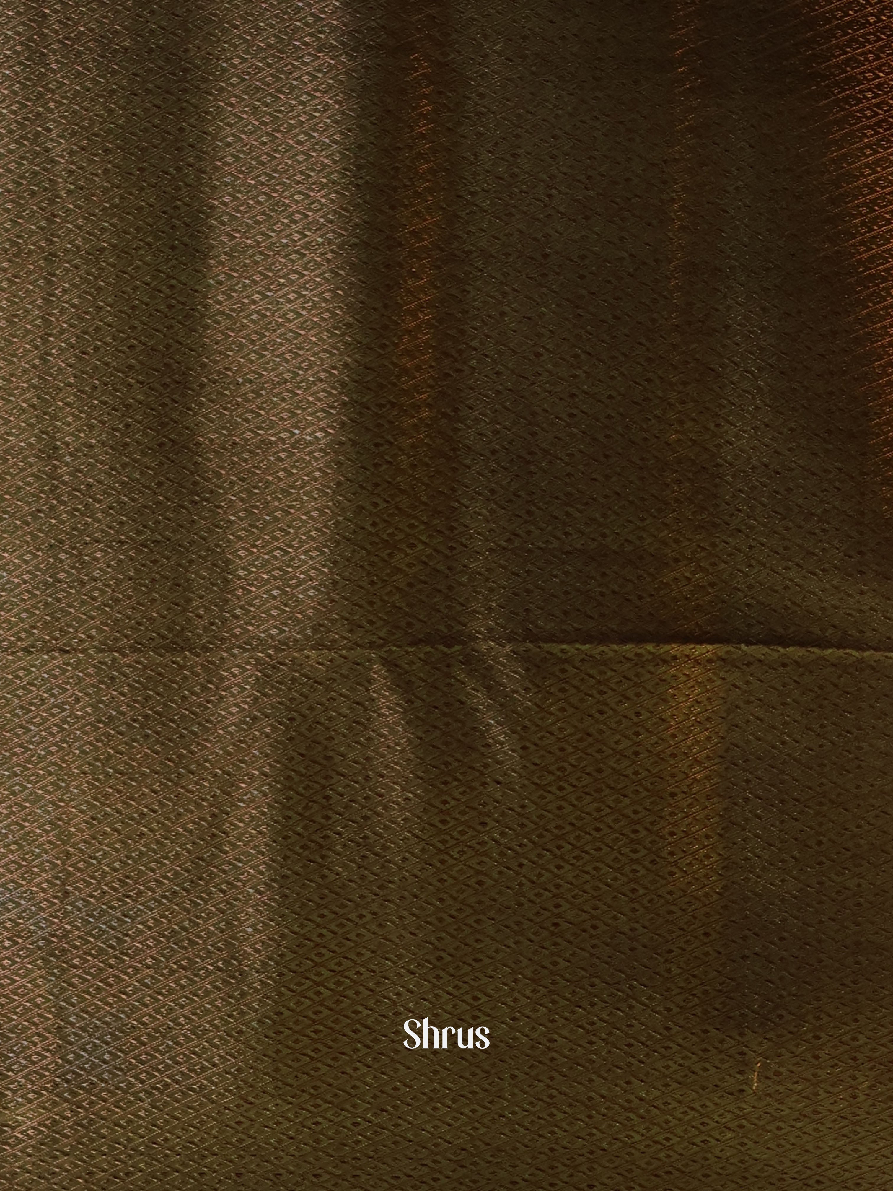 Red & Green - Semi Jute Saree - Shop on Shrus.com