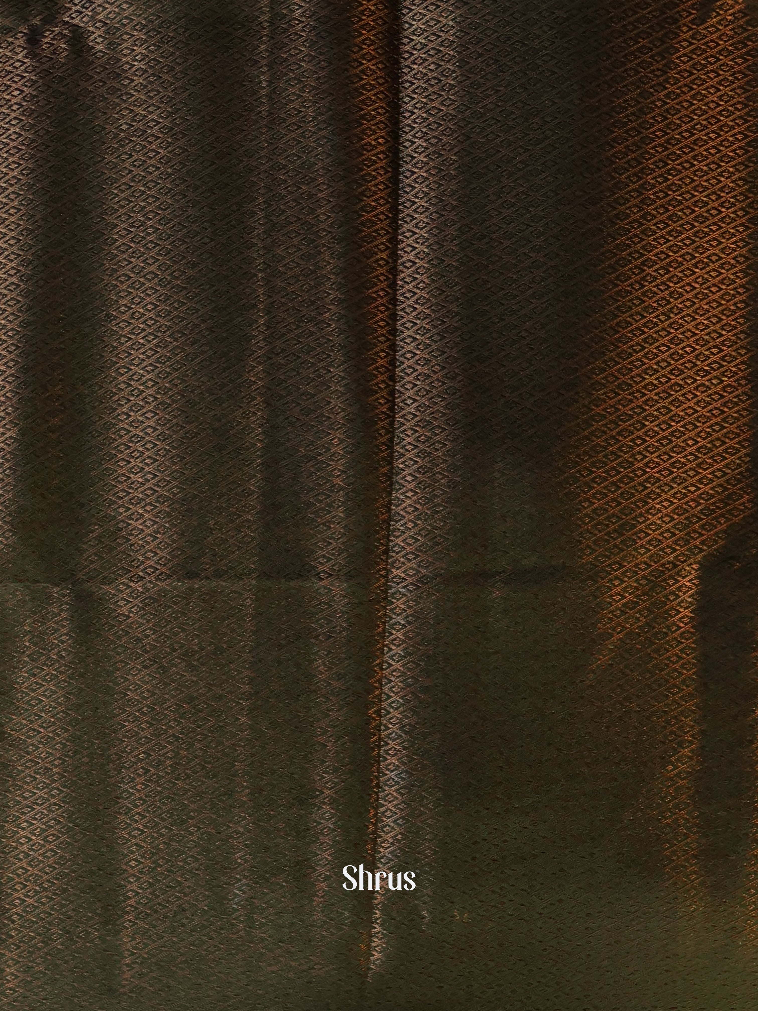 Pastel Green & Green- Semi Jute Saree - Shop on Shrus.com