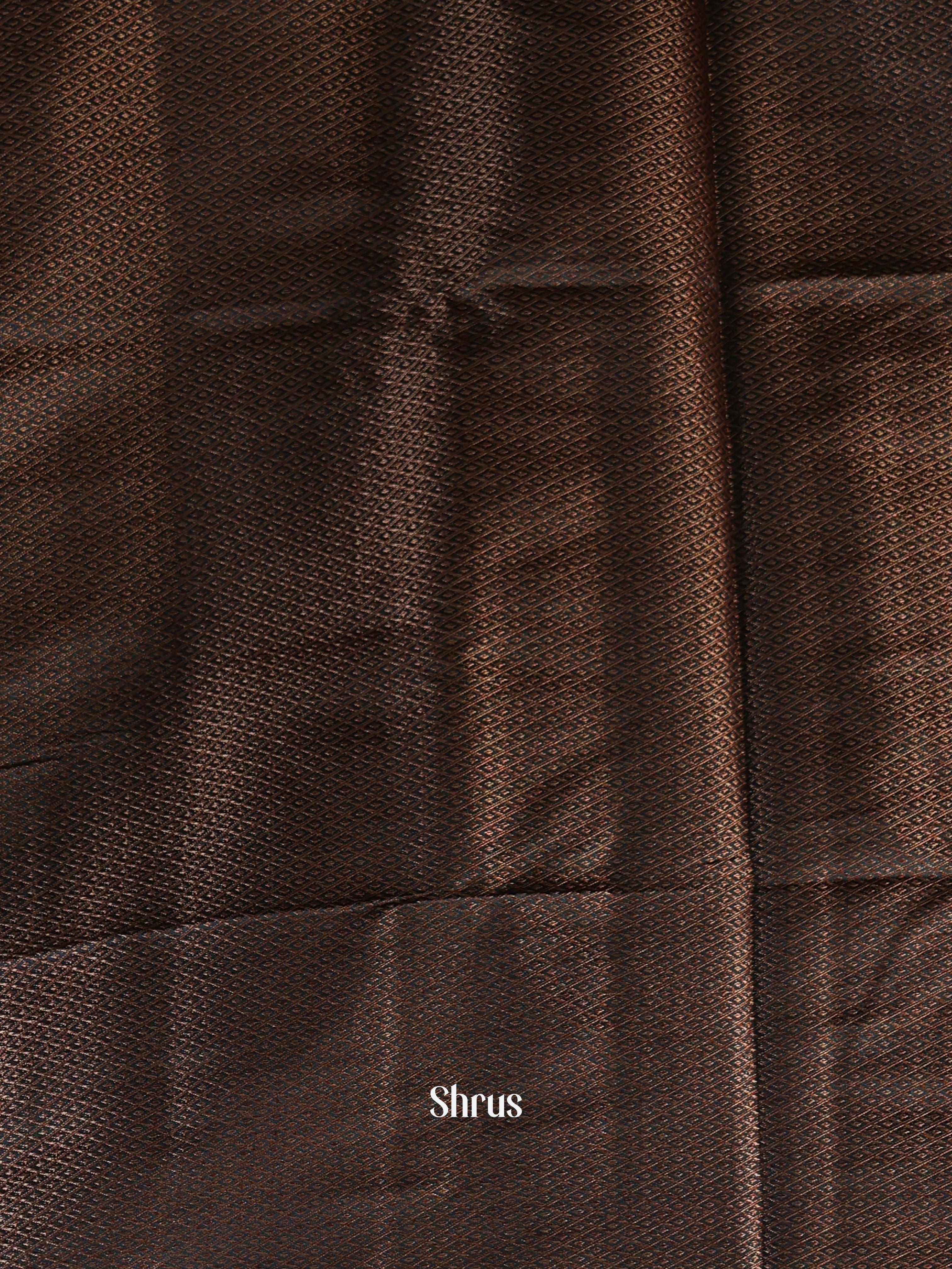 Blue -Semi Jute Saree - Shop on Shrus.com