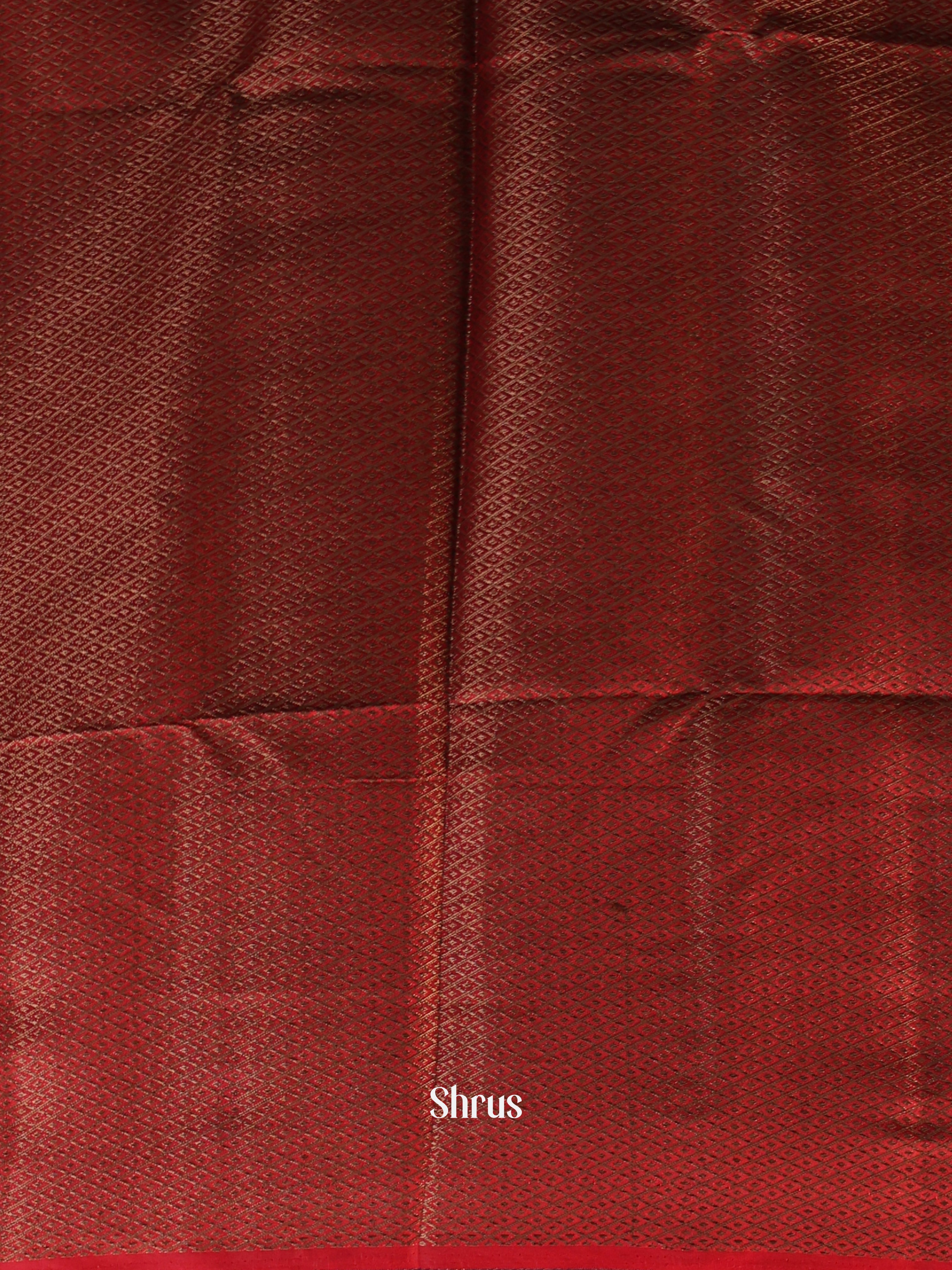 Violet & Red -Semi Jute saree - Shop on Shrus.com