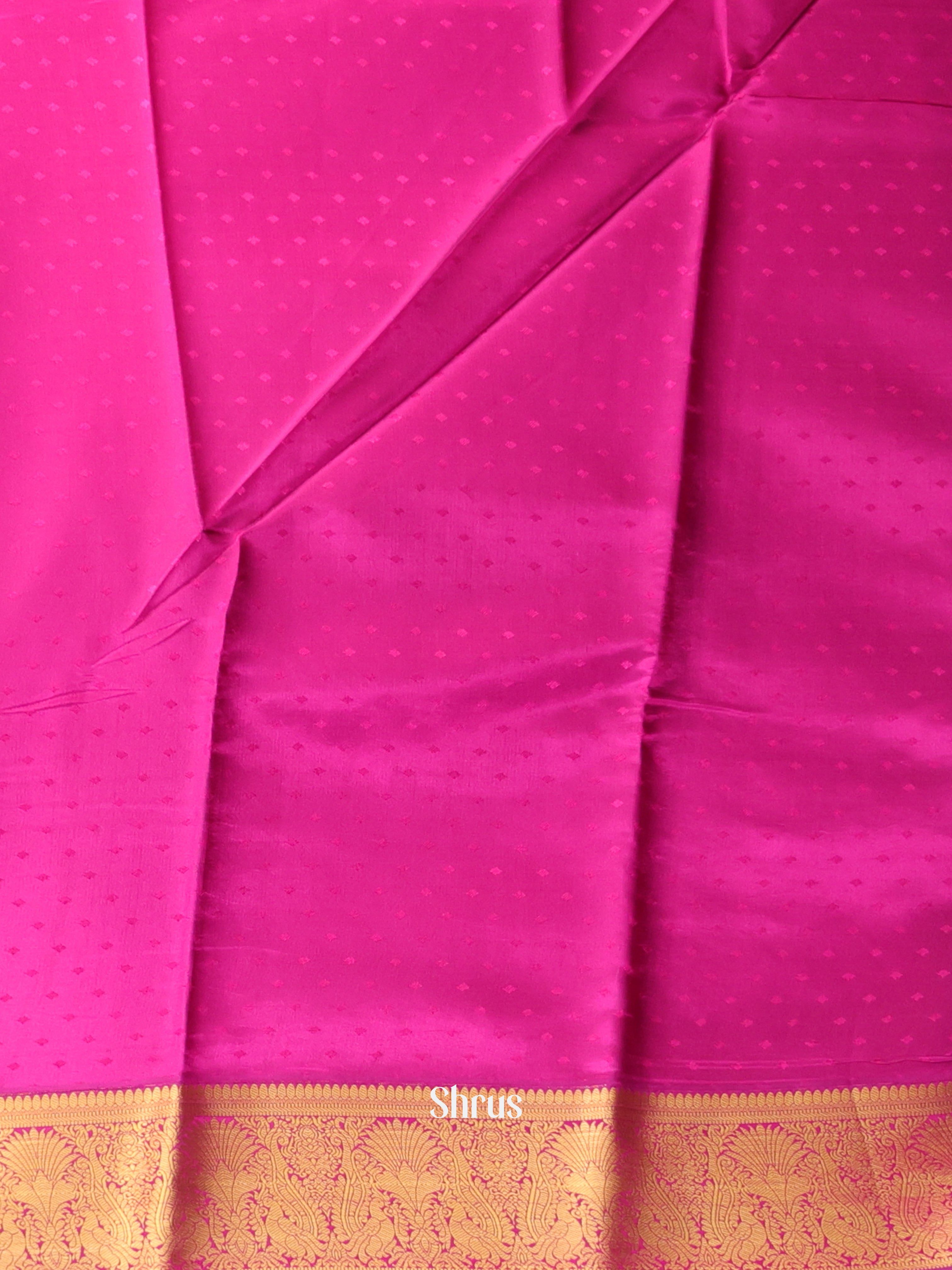 Green & Majneta - Printed Silk Saree - Shop on Shrus.com