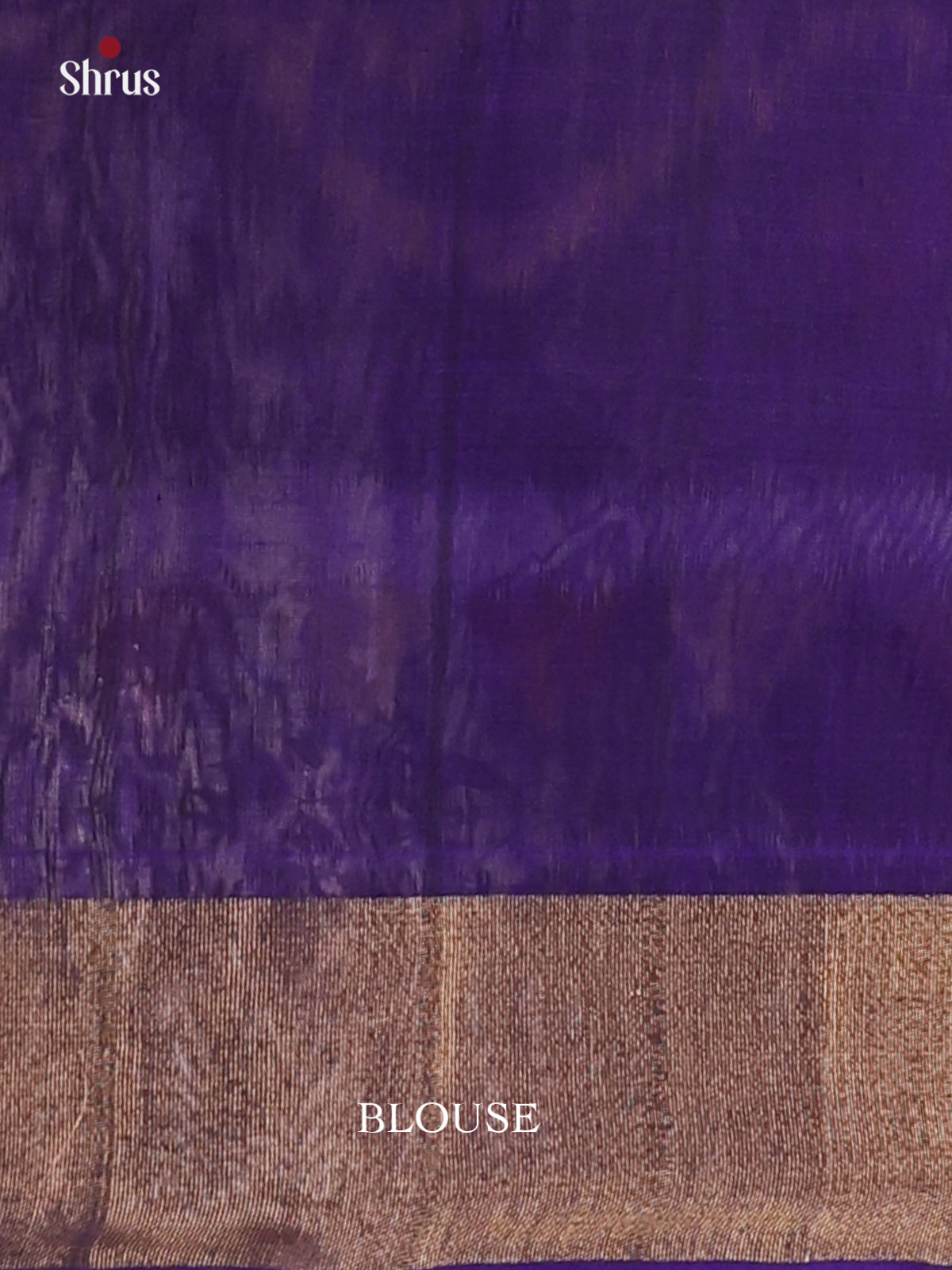 Maroon & Violet - Pochampally sico Saree - Shop on Shrus.com