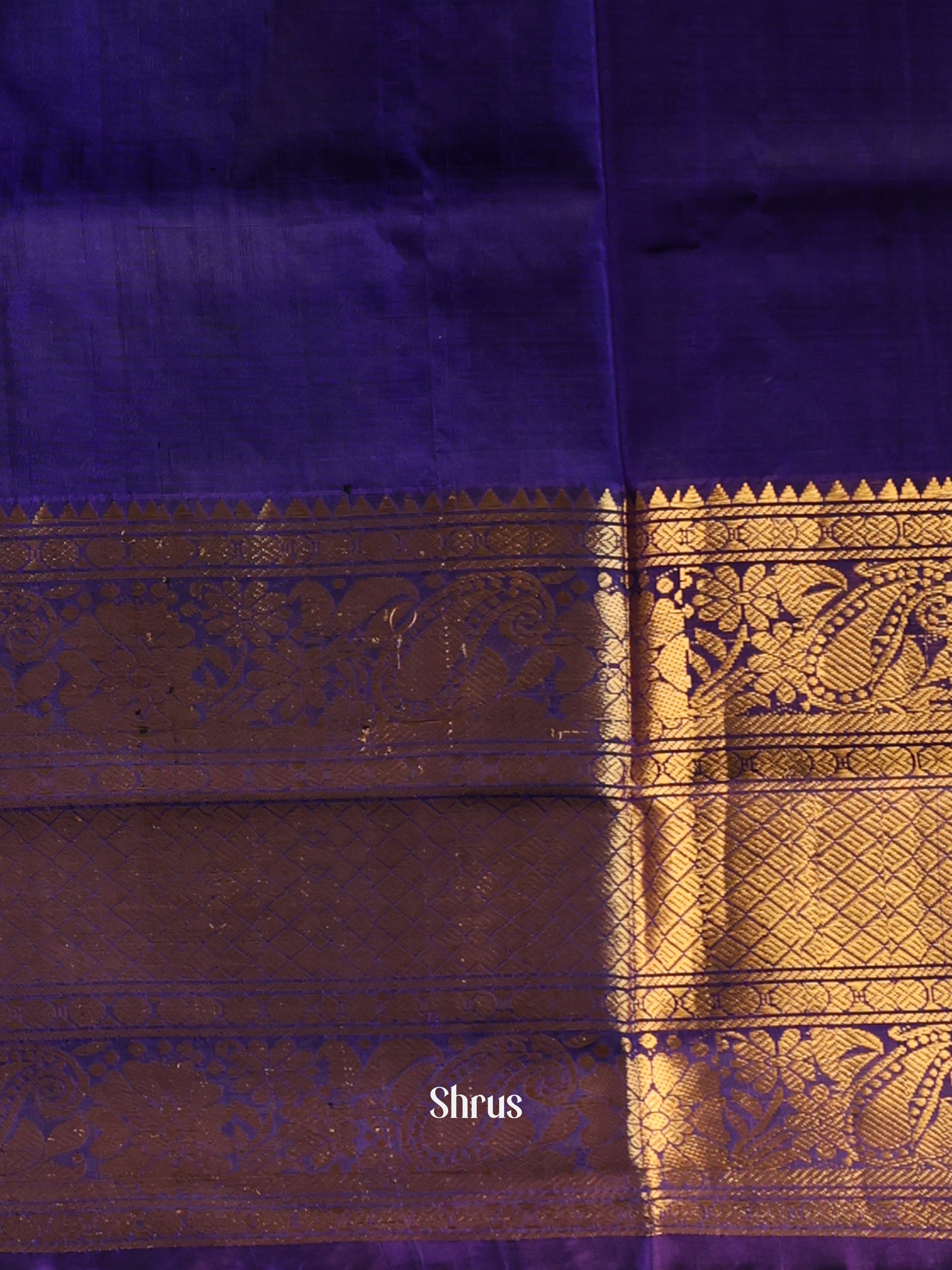 Green & Blue - Uppada silk Saree - Shop on Shrus.com
