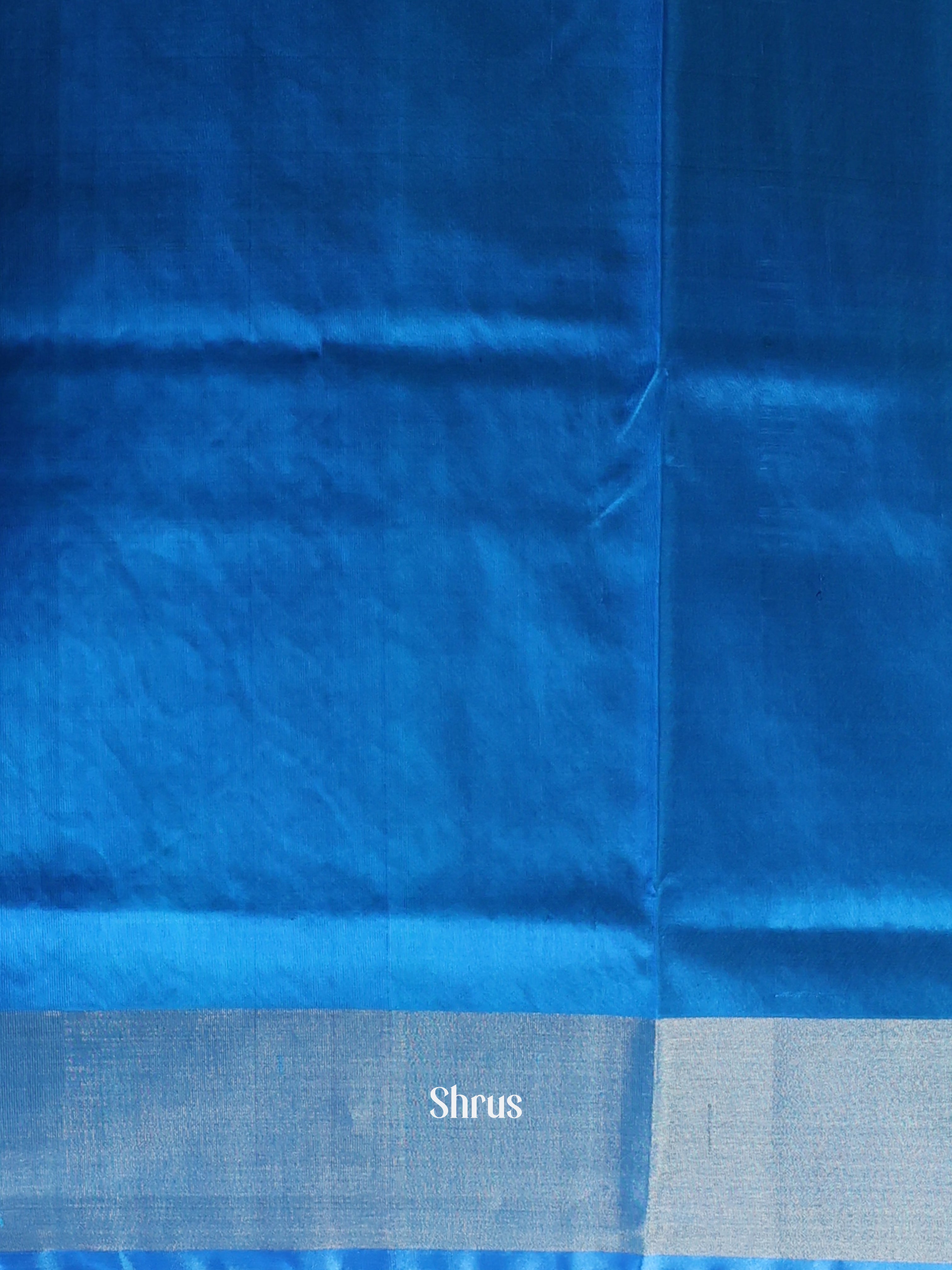 Green & Blue- Uppada silk Saree - Shop on Shrus.com