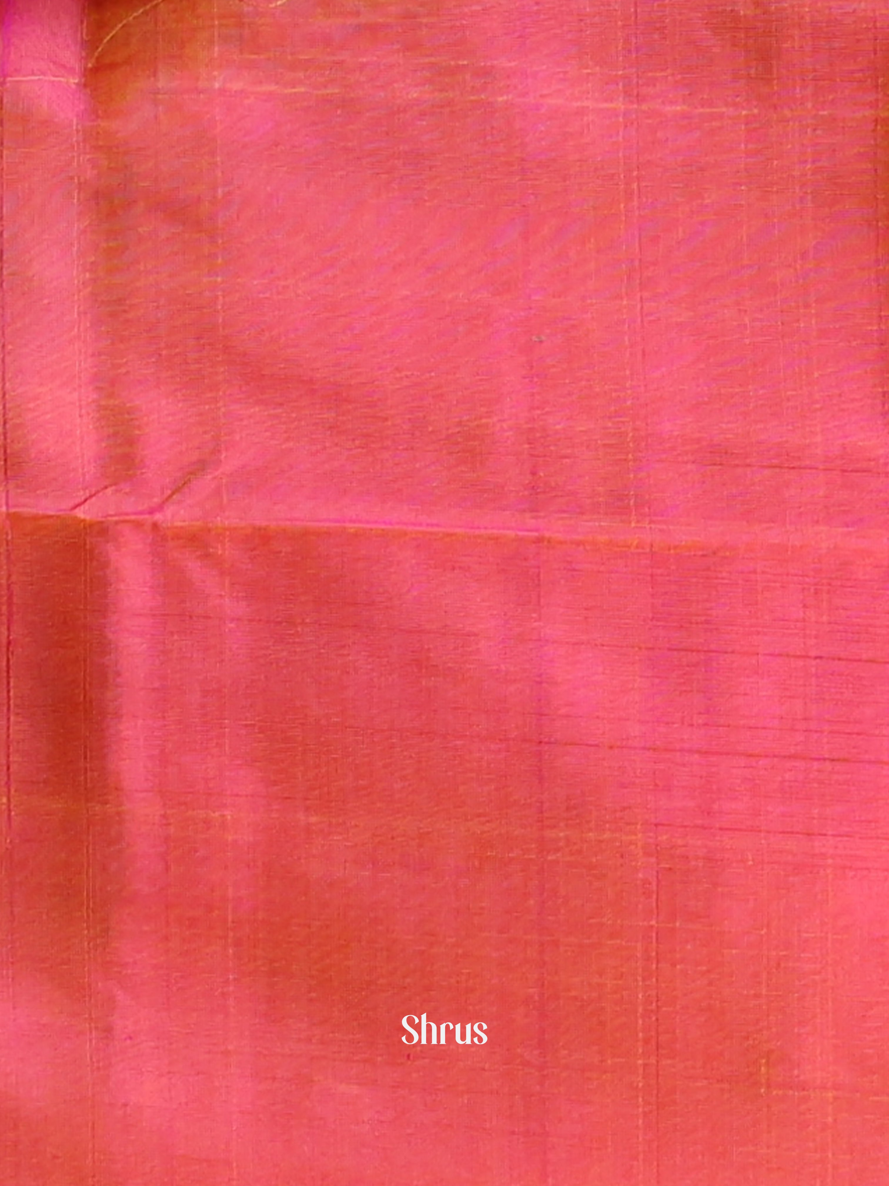 Pink & Orange- Uppada silk Saree - Shop on Shrus.com