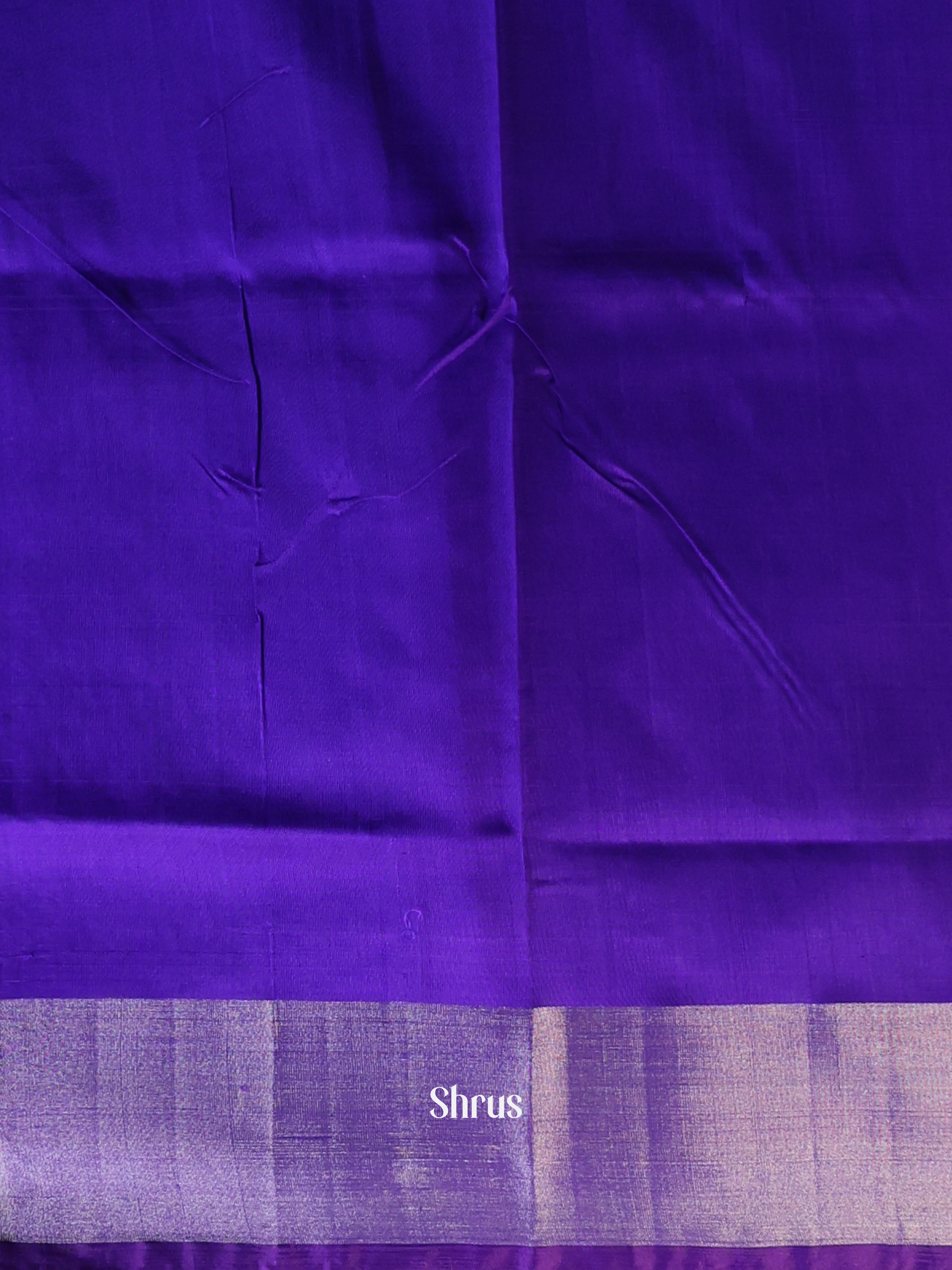 Green & Blue- Uppada silk Saree - Shop on Shrus.com