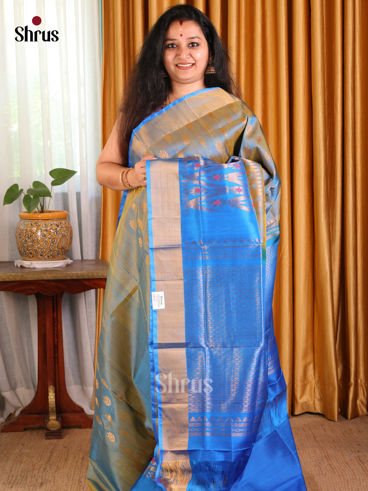 CJS05071 - Uppada silk Saree - Shop on Shrus.com