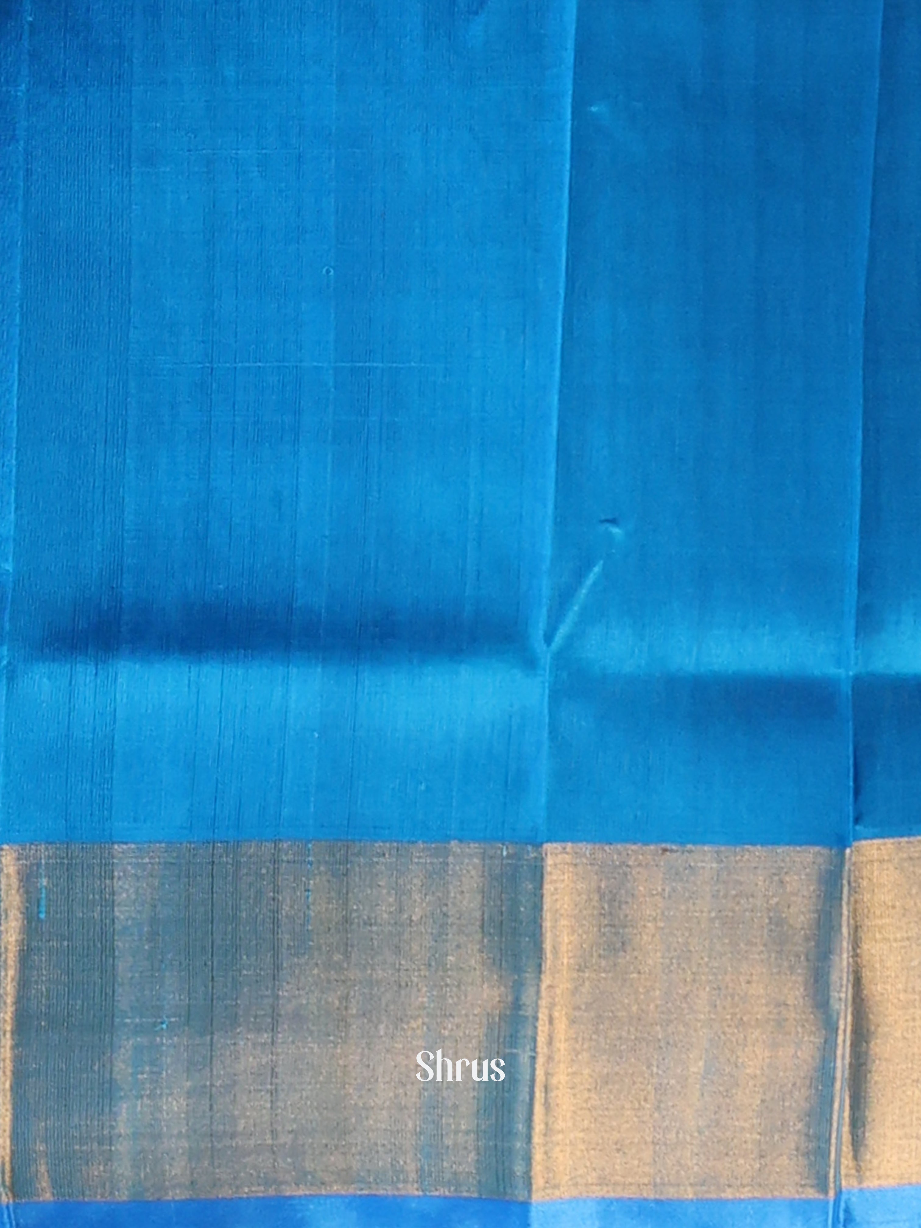 Green & Blue - Uppada silk Saree - Shop on Shrus.com