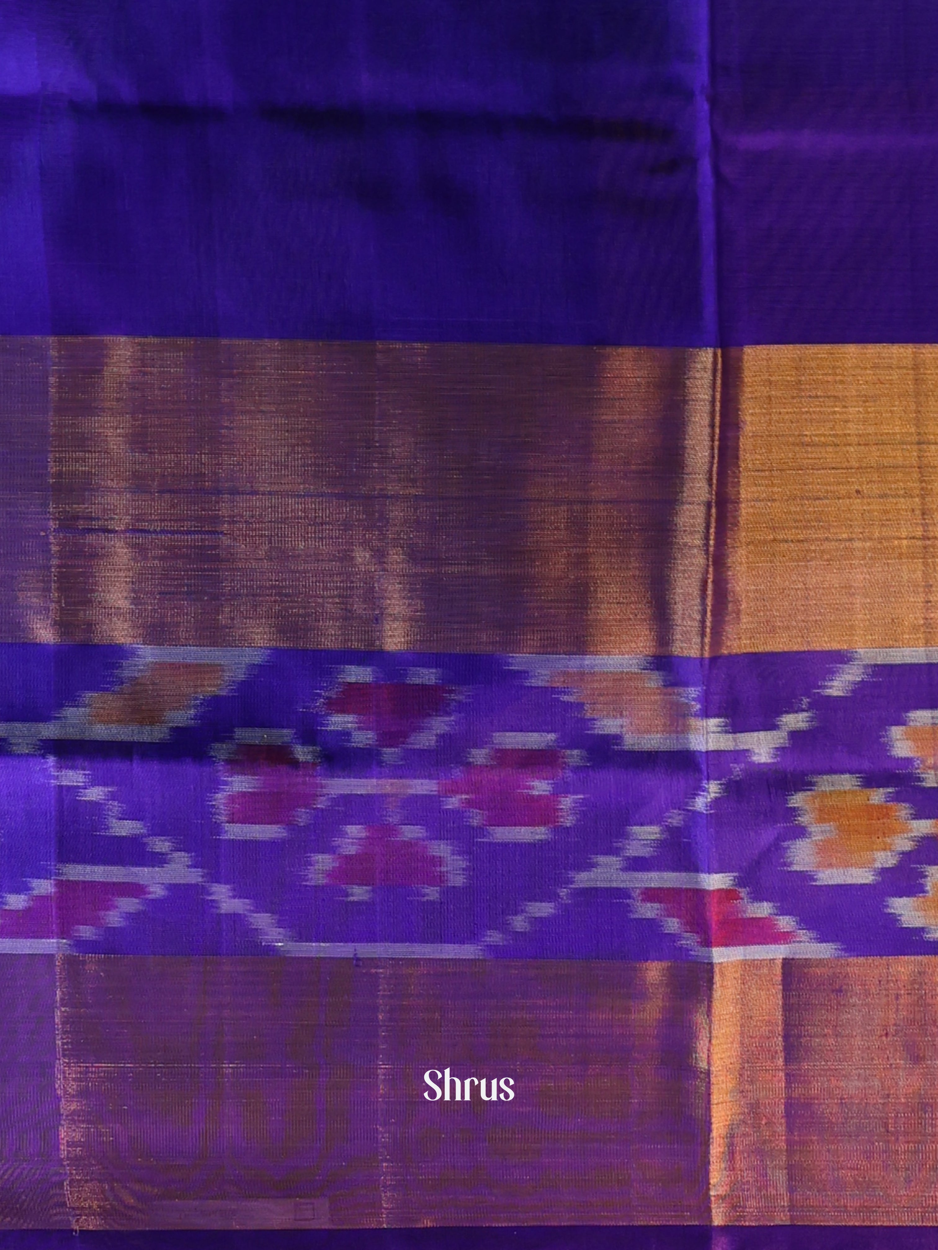 Green & Blue - Uppada silk Saree - Shop on Shrus.com