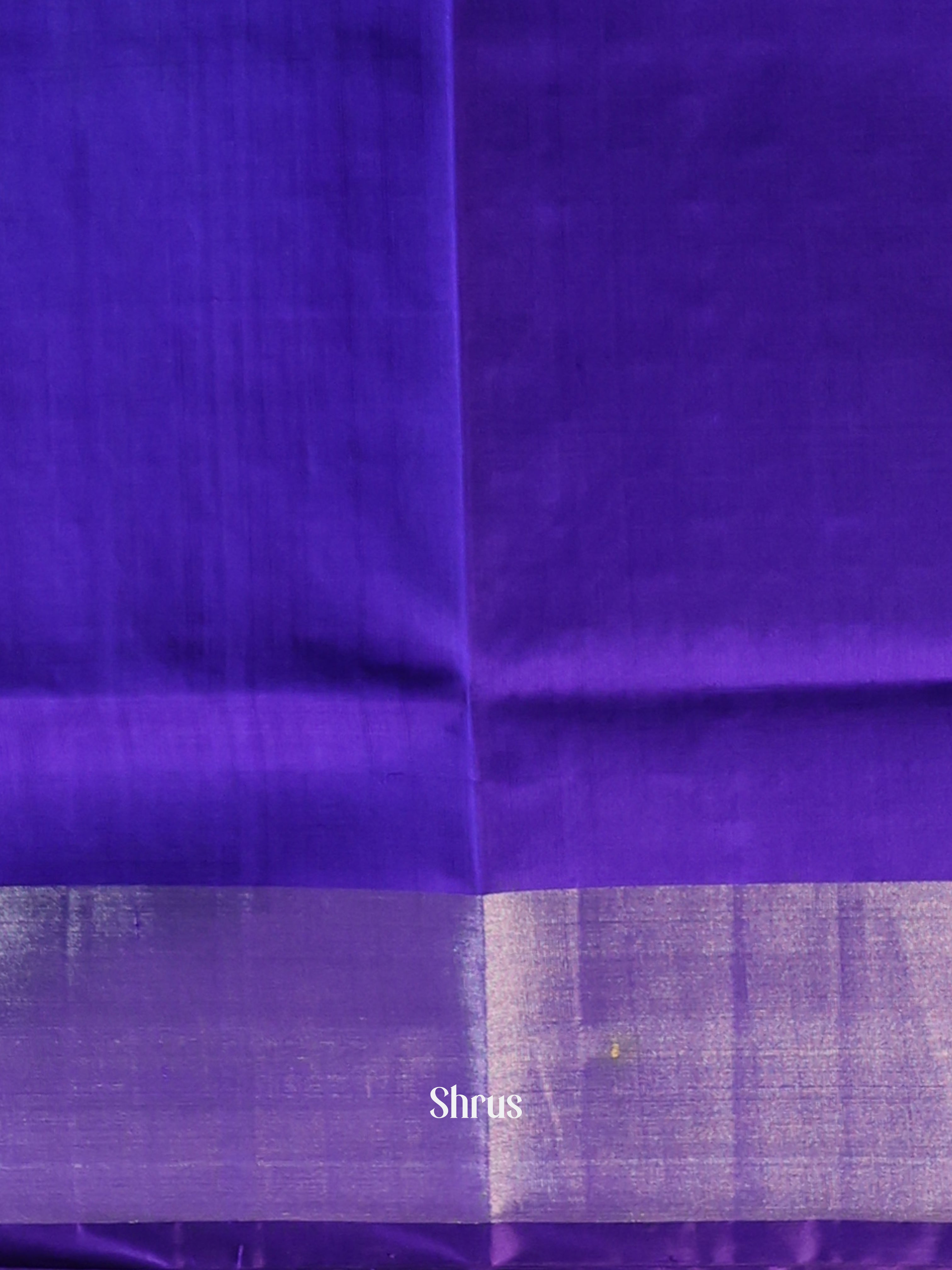 Green & Violet- Uppada silk Saree - Shop on Shrus.com