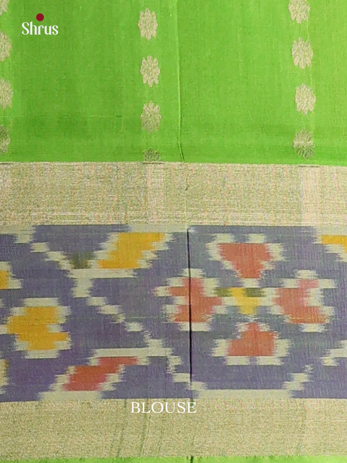 Vibrant Pink Uppada Silk Saree with Green Zari Border & Brocade Pallu-1