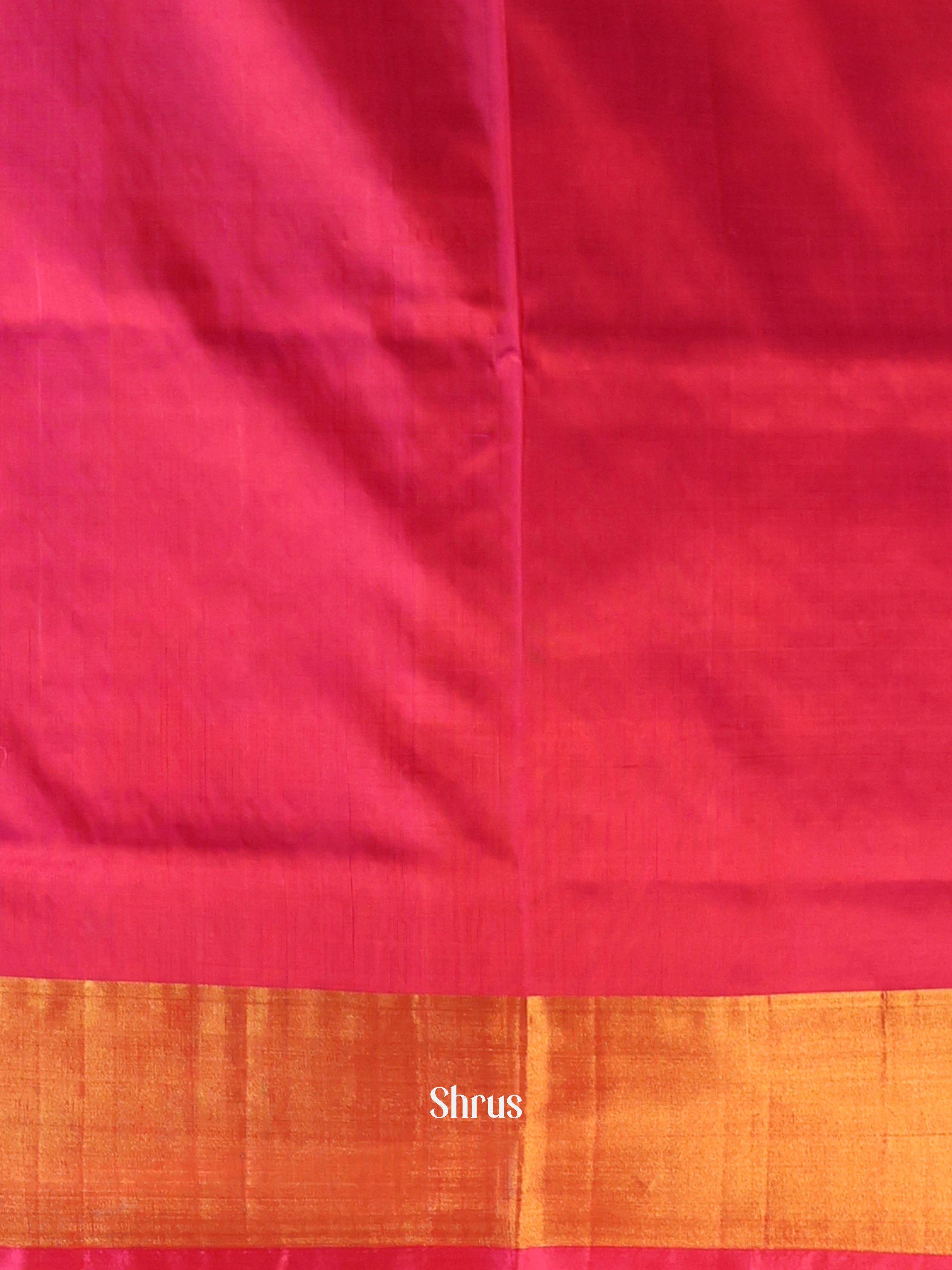 Orange - Uppada silk Saree - Shop on Shrus.com