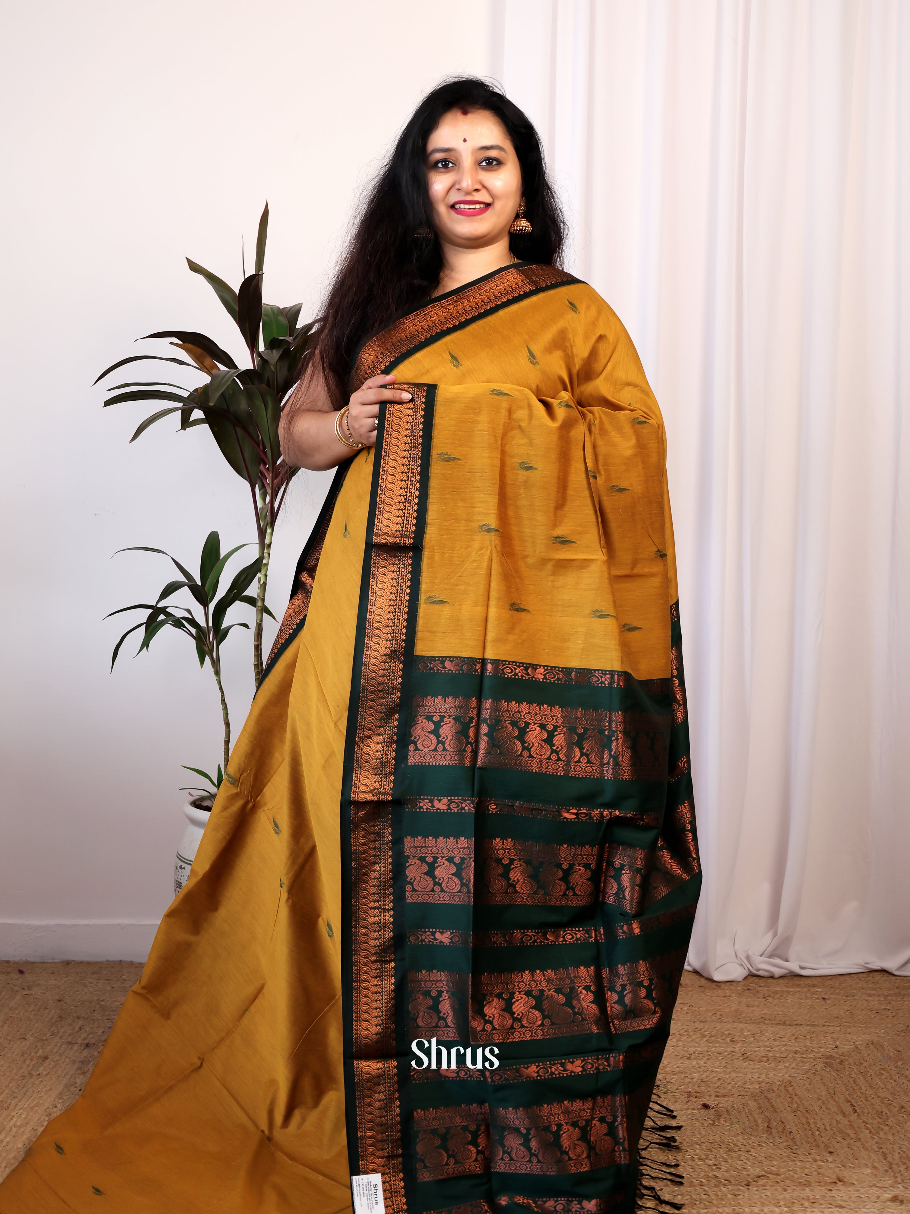 CJS05132 - Kalyani Cotton Saree - Shop on Shrus.com