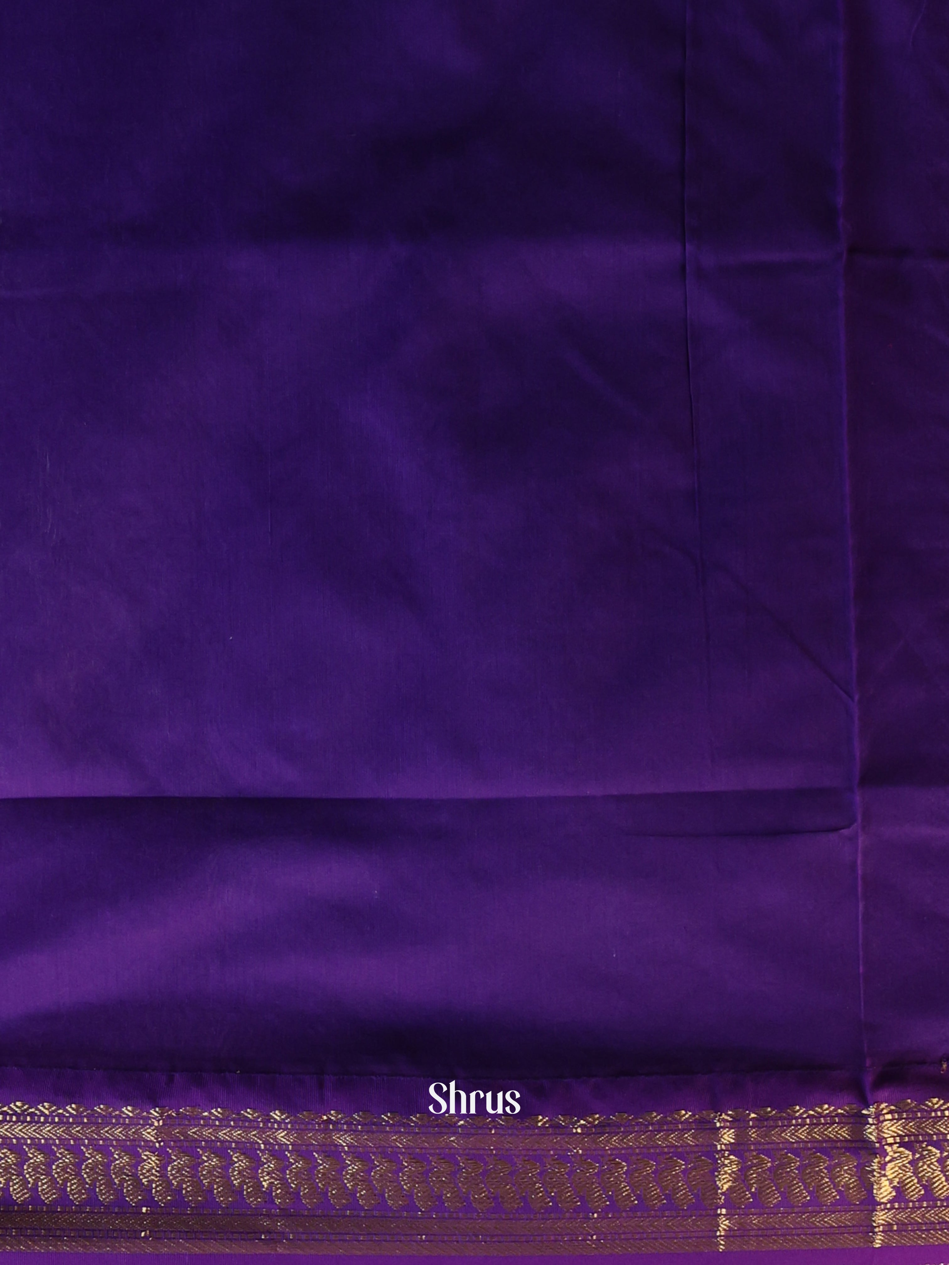 Purple & Violet - Kalyani Cotton Saree - Shop on Shrus.com