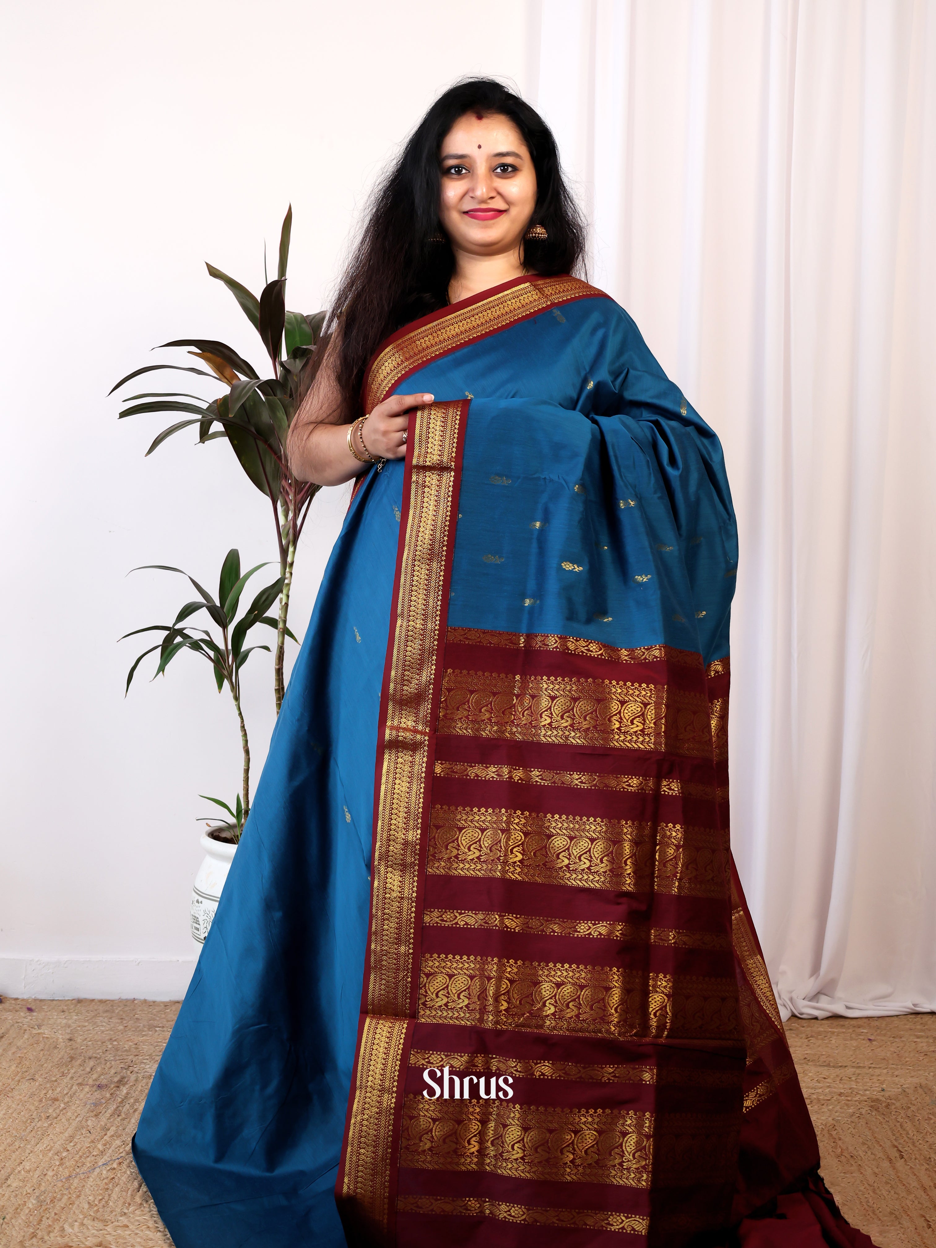 CJS05146 - Kalyani Cotton Saree - Shop on Shrus.com