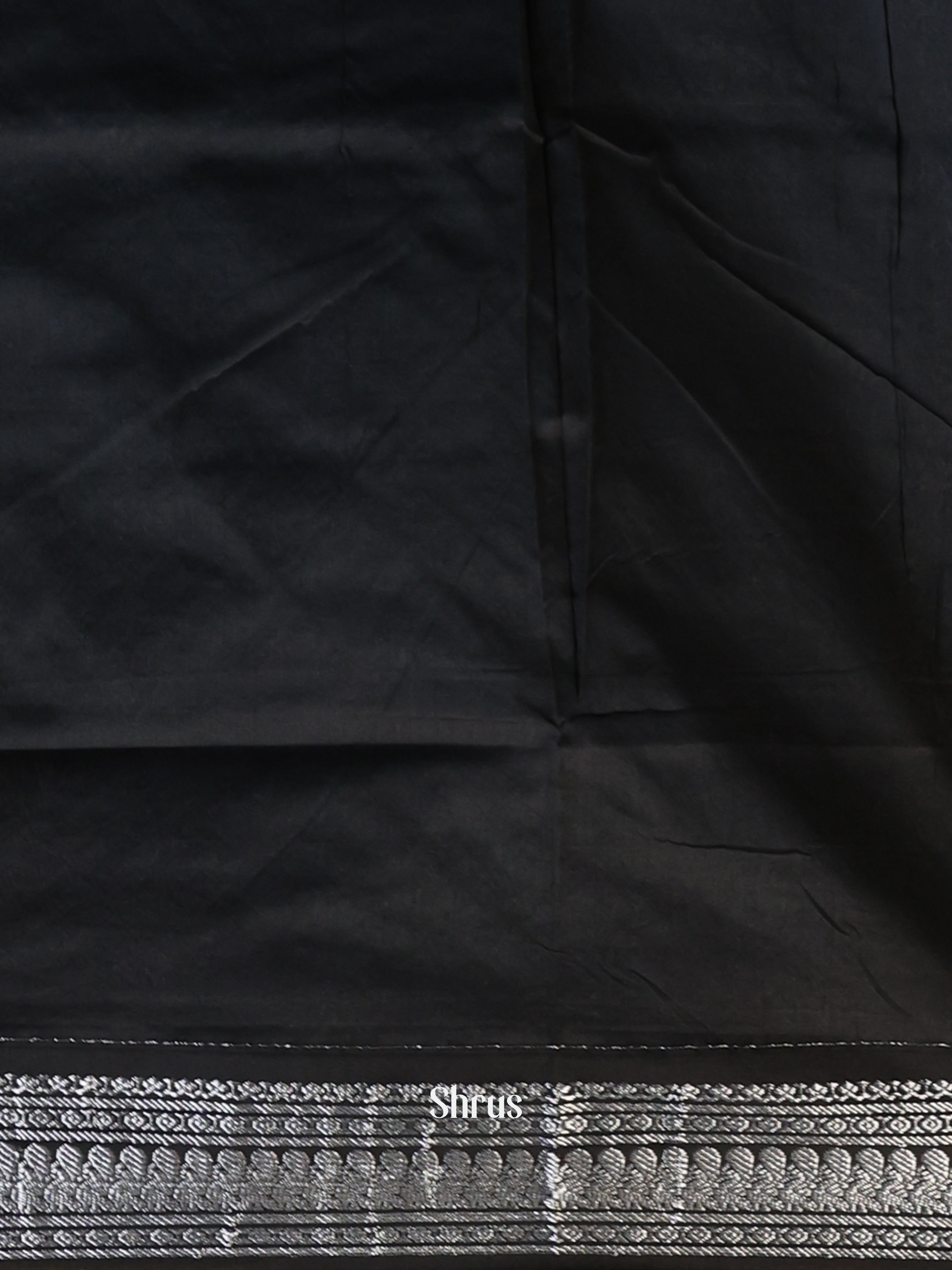 Green & Black - Kalyani Cotton Saree - Shop on Shrus.com