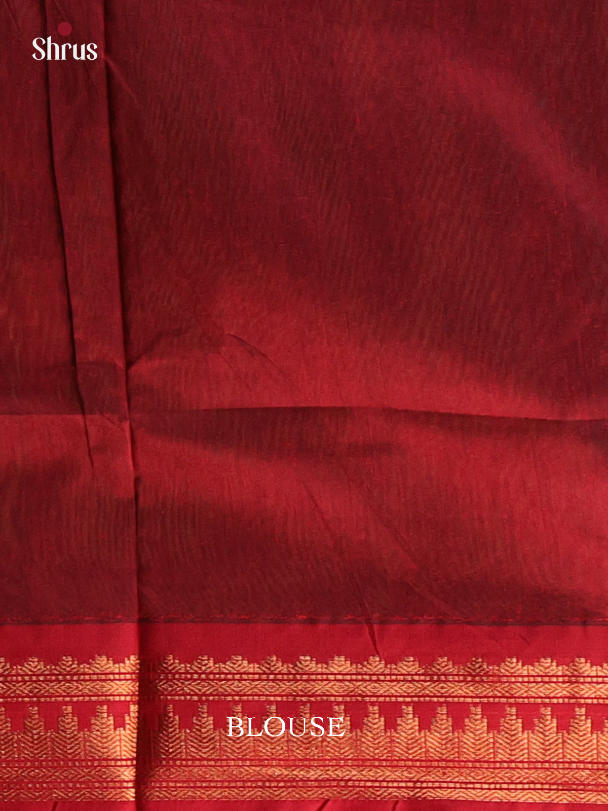 Green & Maroon - Kalyani Cotton Saree - Shop on Shrus.com