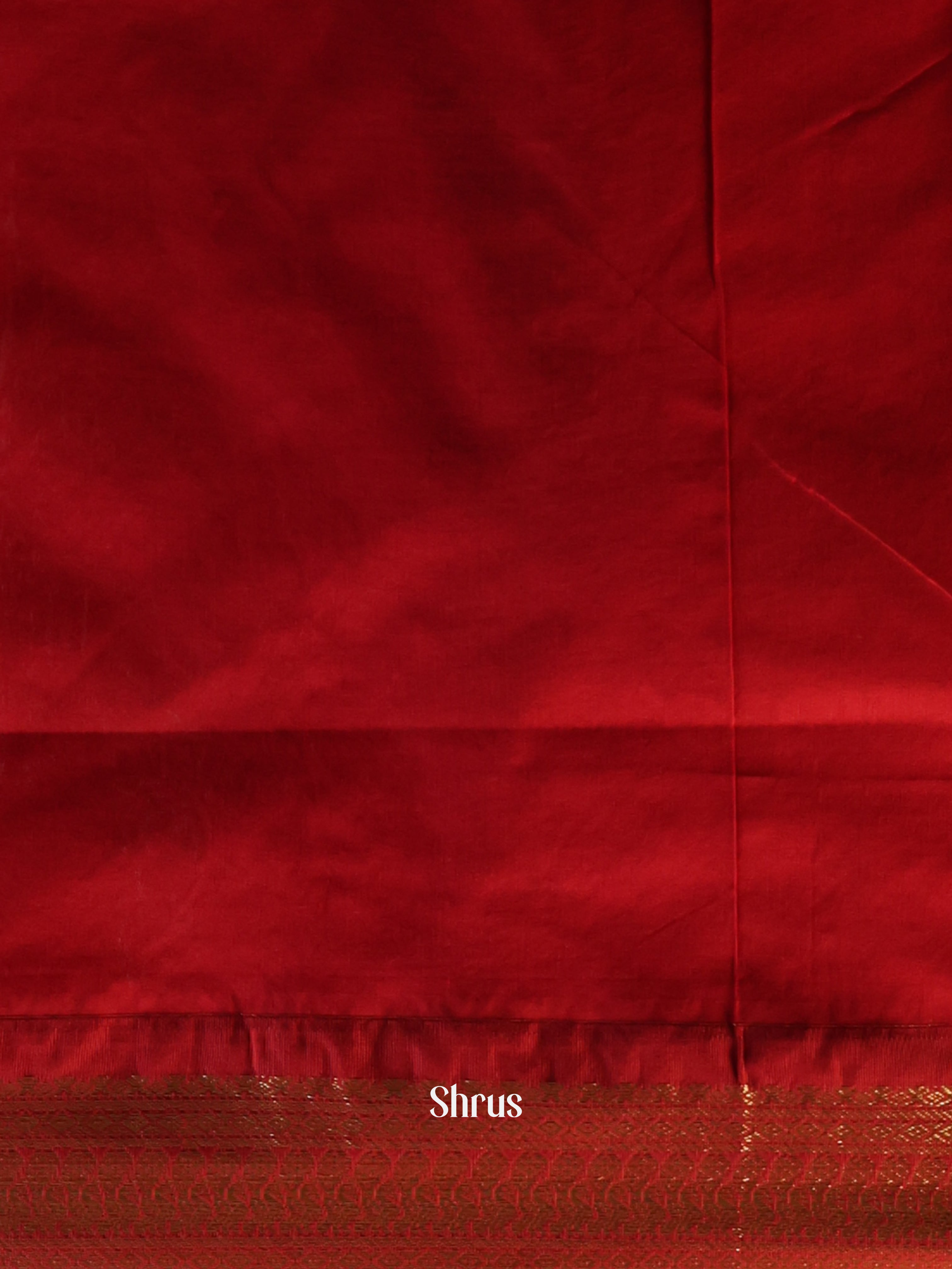 Pink & Red - Kalyani Cotton Saree - Shop on Shrus.com