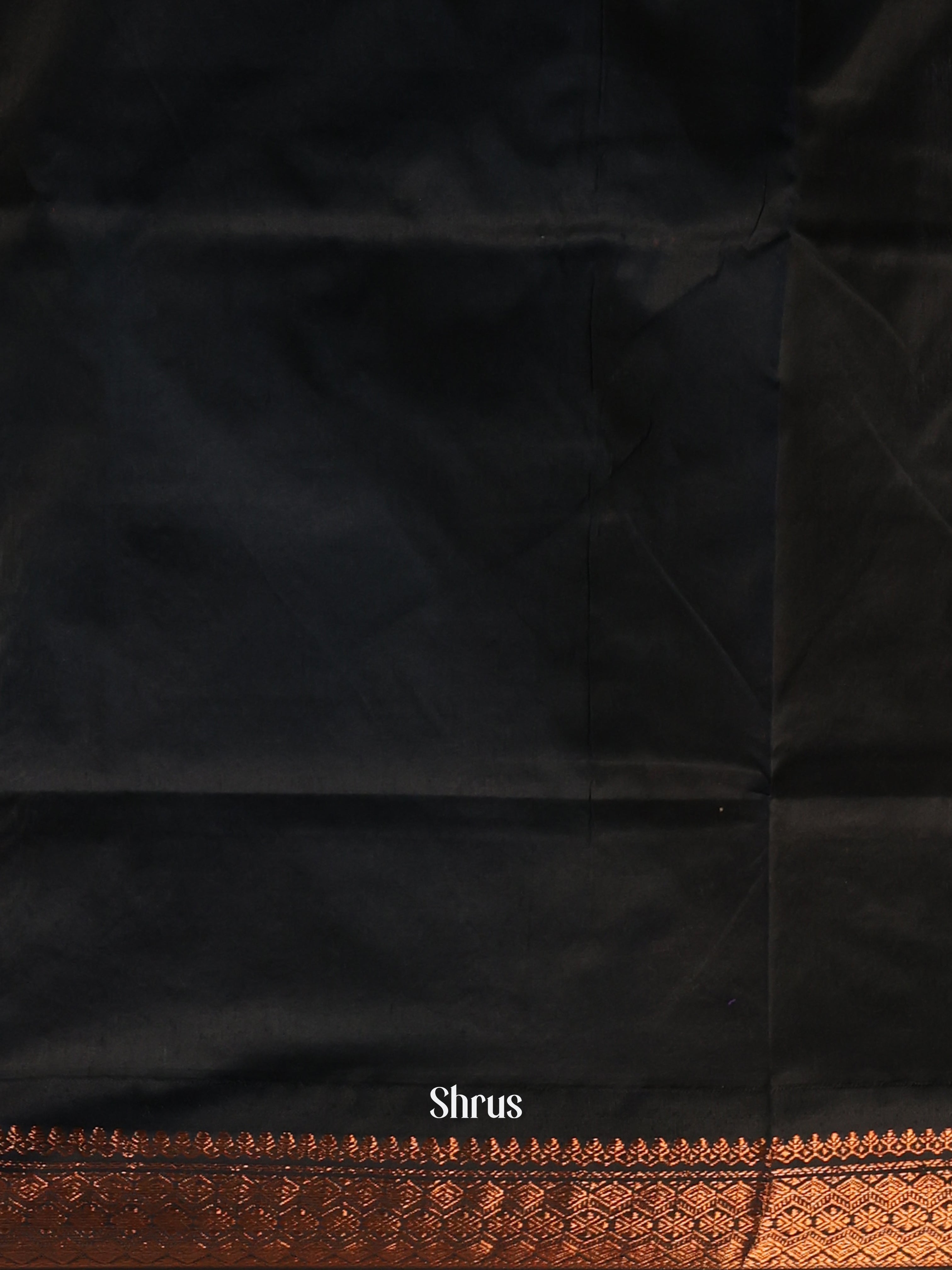 Green & Black - Kalyani Cotton Saree - Shop on Shrus.com