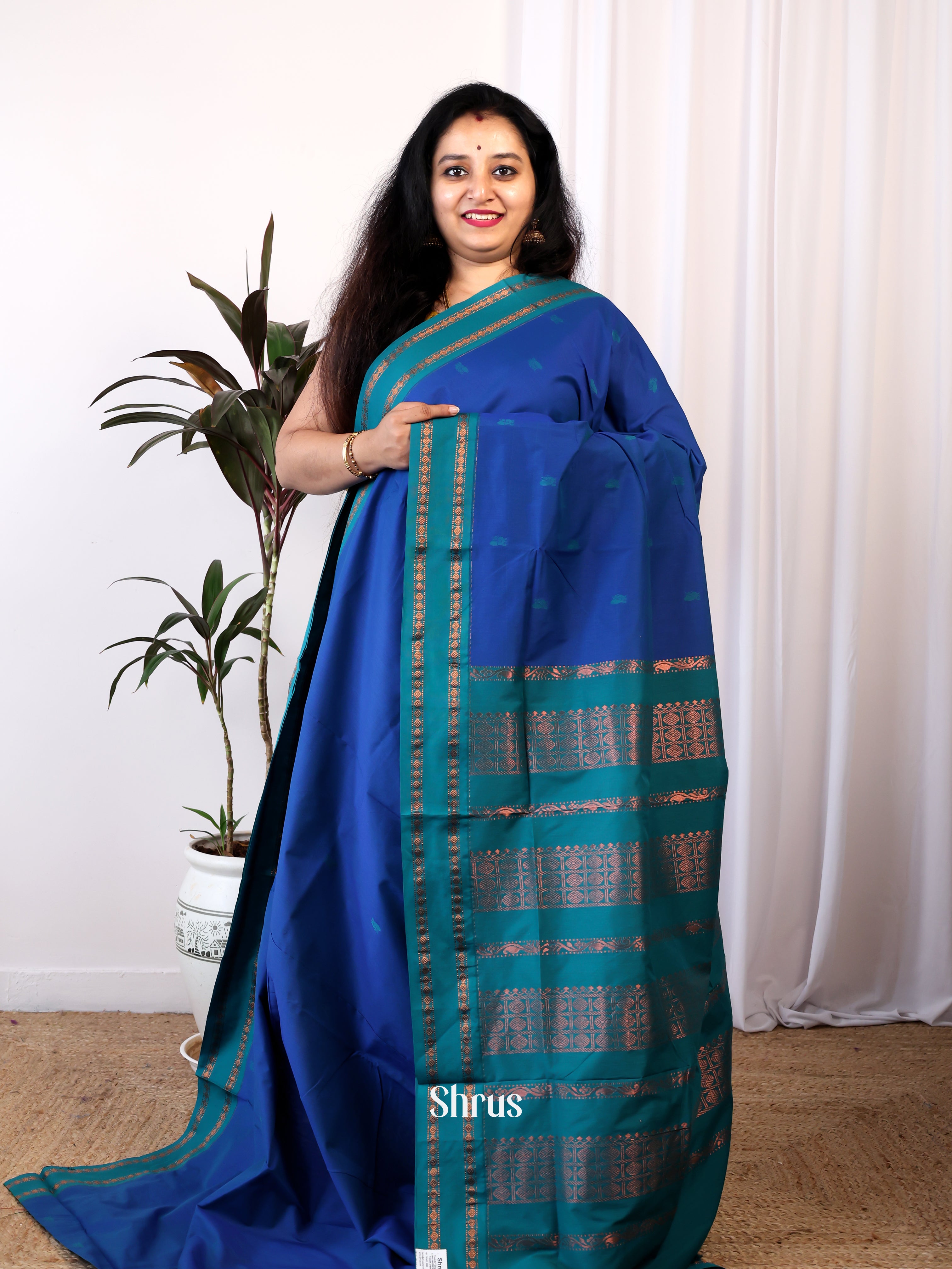 CJS05162 - Kalyani Cotton Saree - Shop on Shrus.com