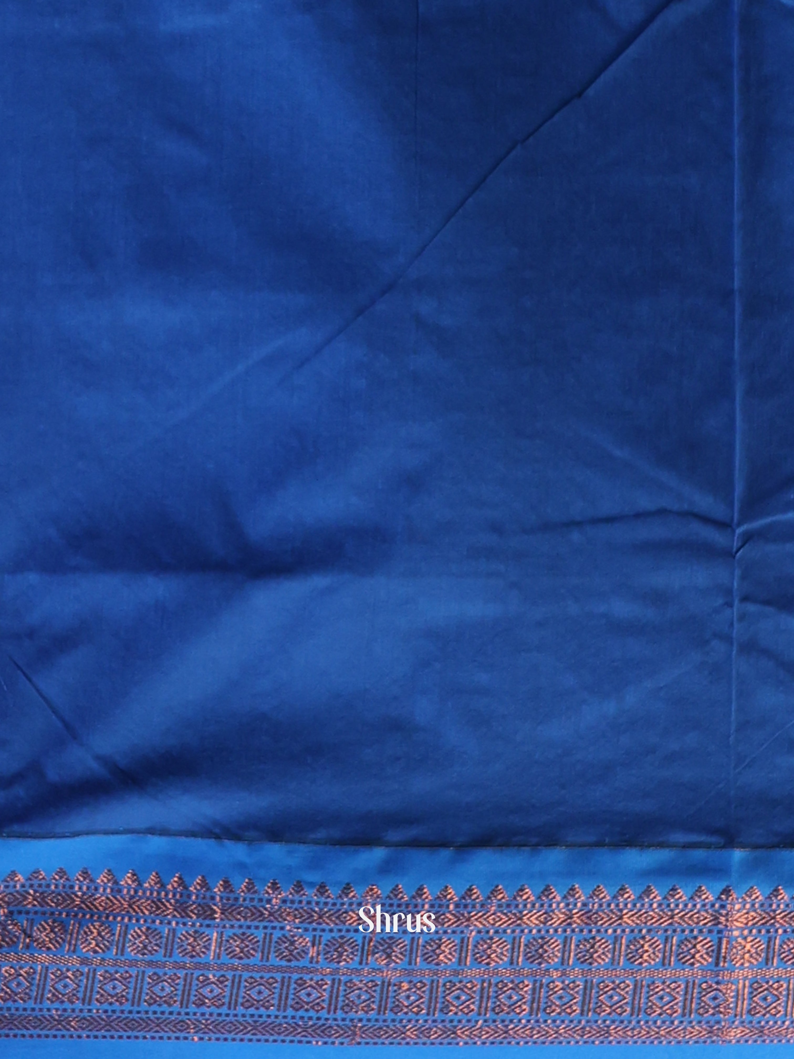 Black & Blue - Kalyani Cotton Saree - Shop on Shrus.com