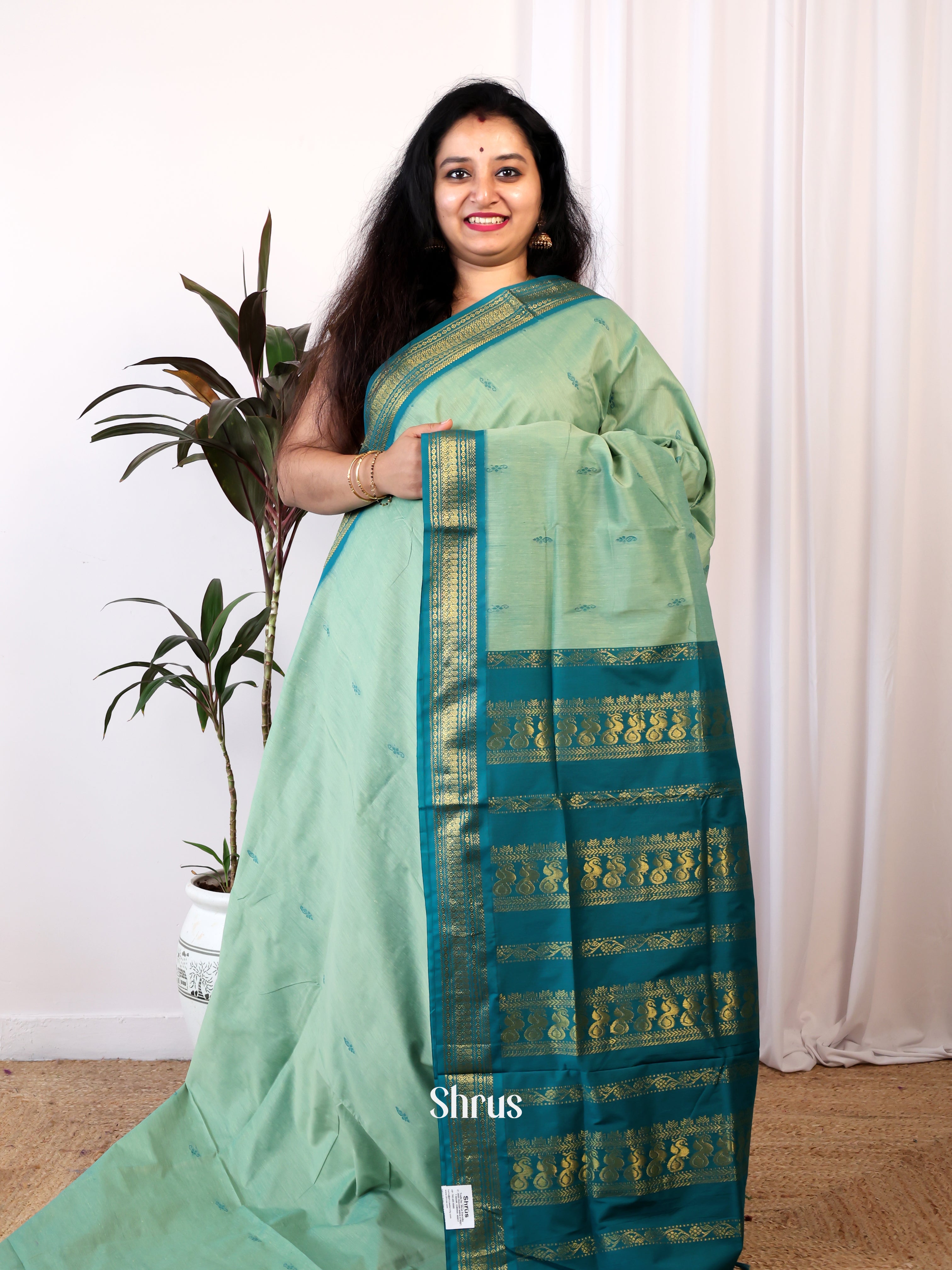 CJS05172 - Kalyani Cotton Saree - Shop on Shrus.com