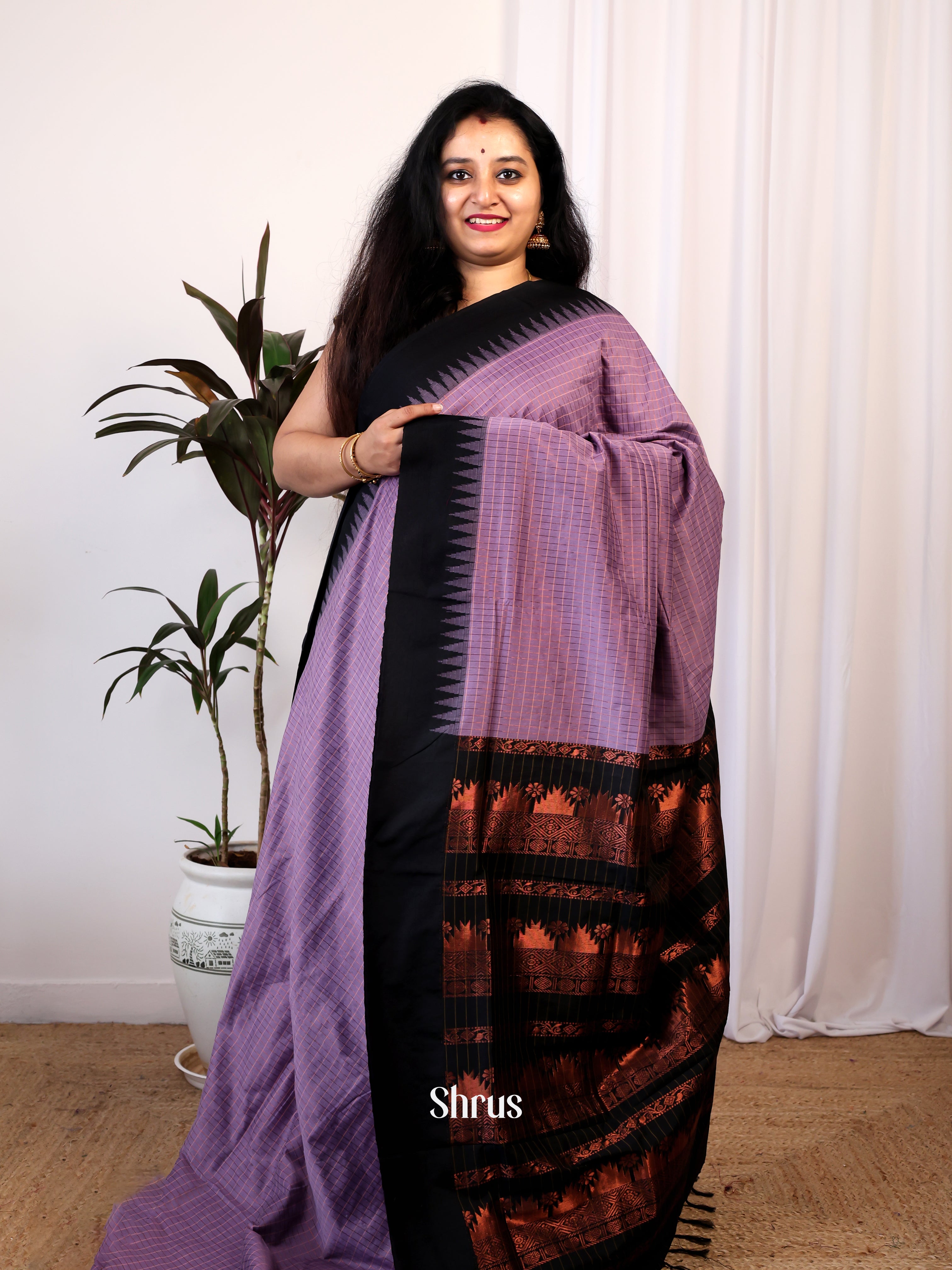 CJS05181 - Kalyani Cotton Saree - Shop on Shrus.com