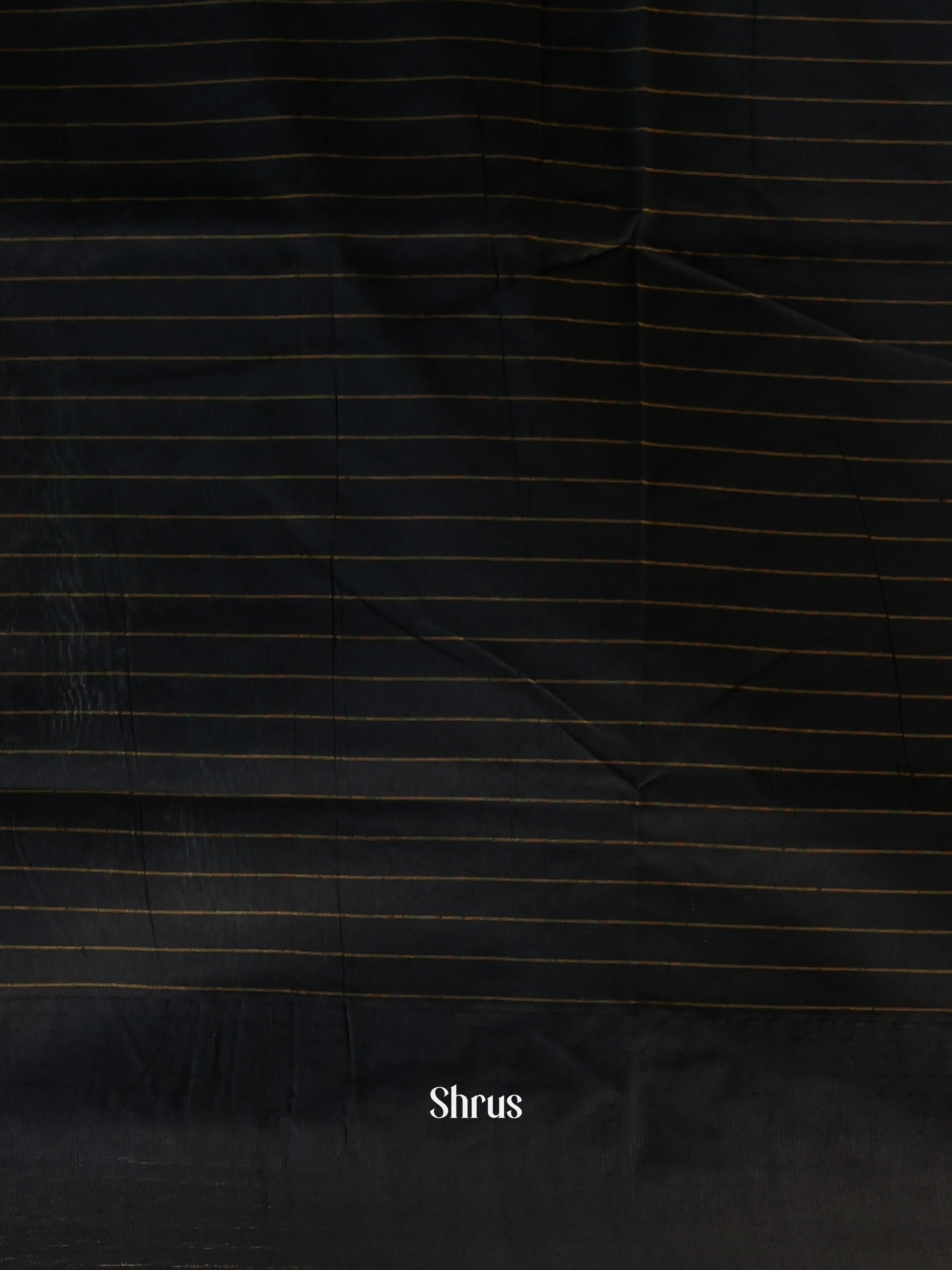 Green & Black- Kalyani Cotton Saree - Shop on Shrus.com