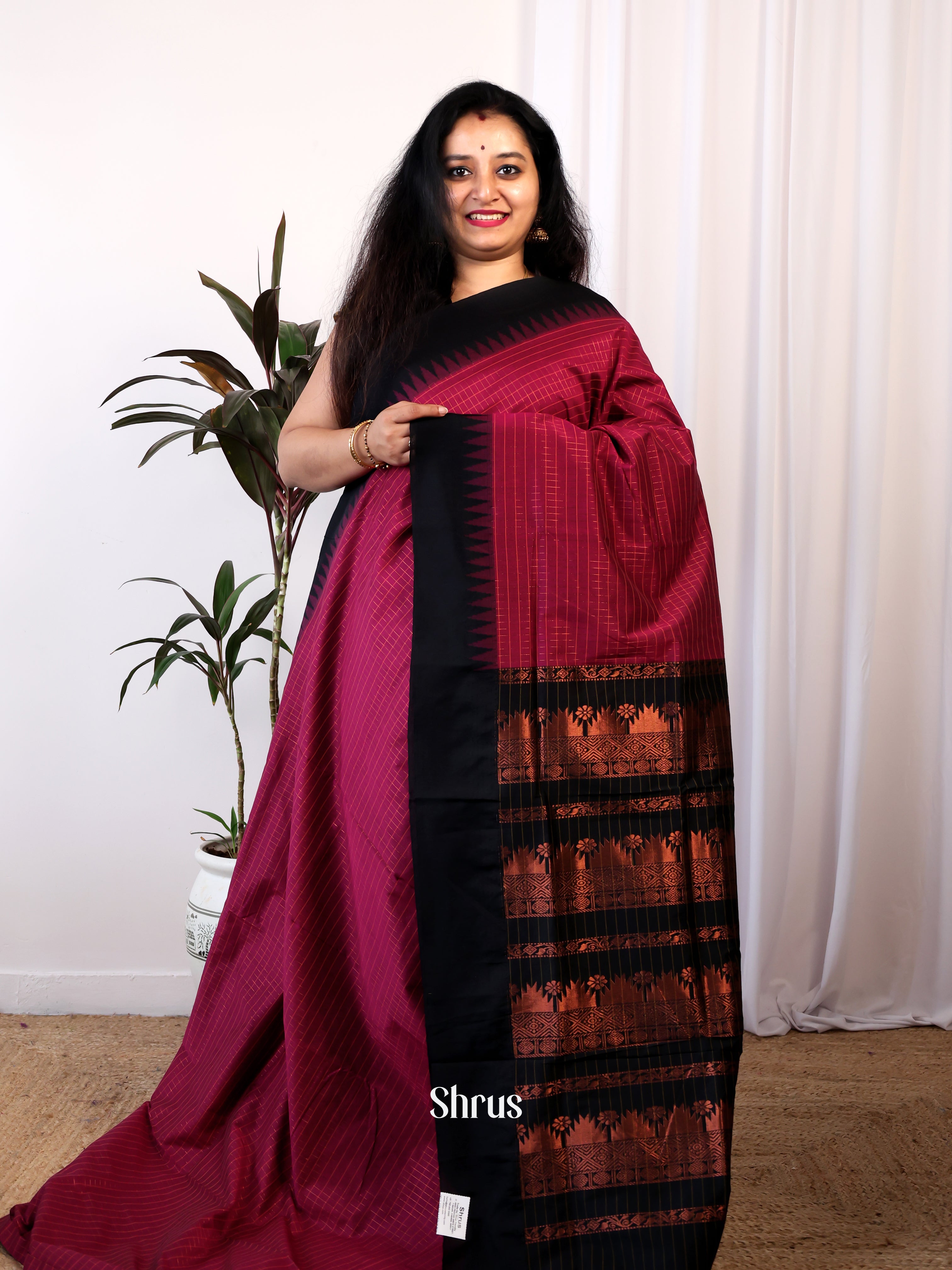CJS05186 - Kalyani Cotton Saree - Shop on Shrus.com
