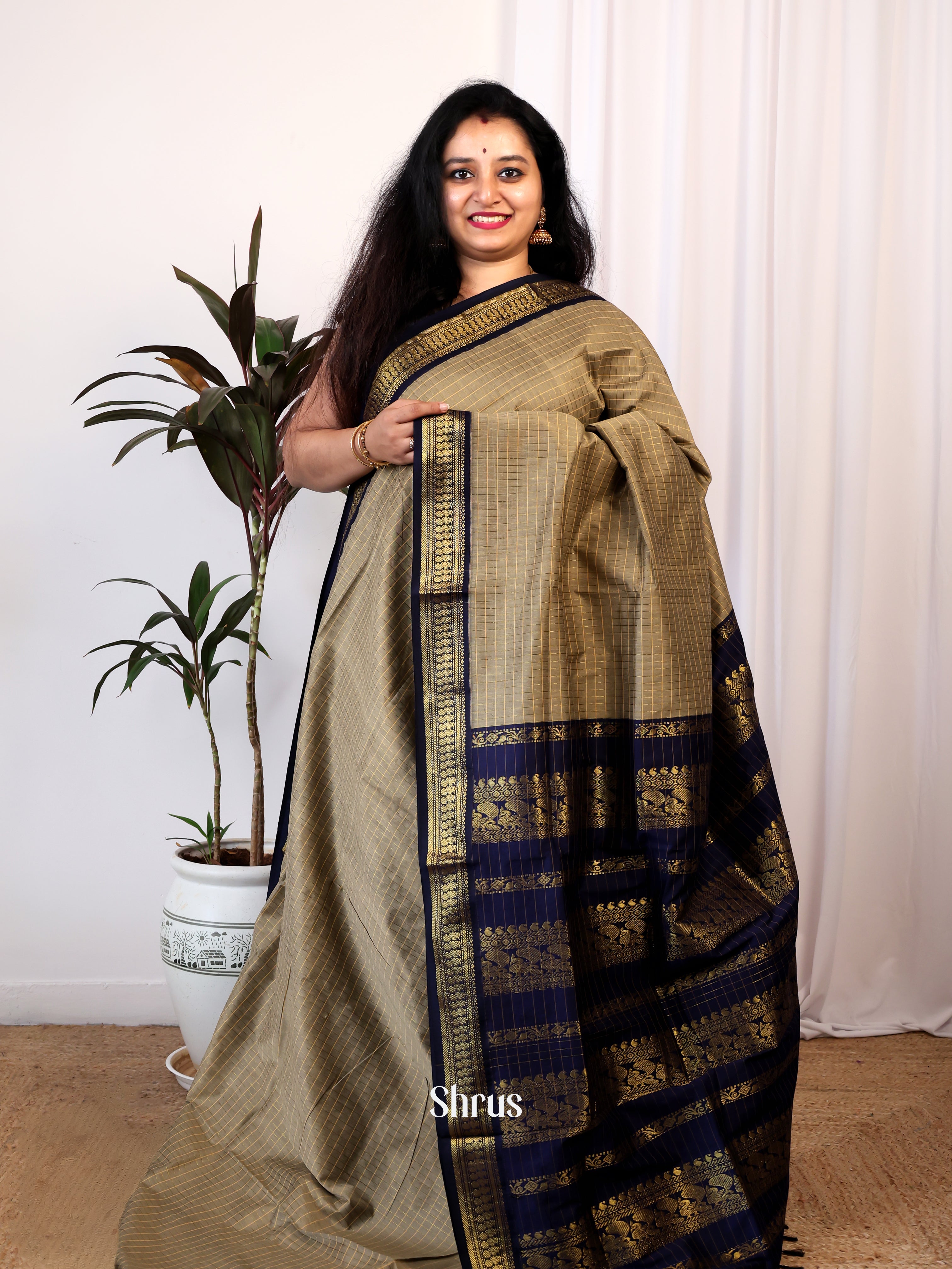 CJS05197 - Kalyani Cotton Saree - Shop on Shrus.com