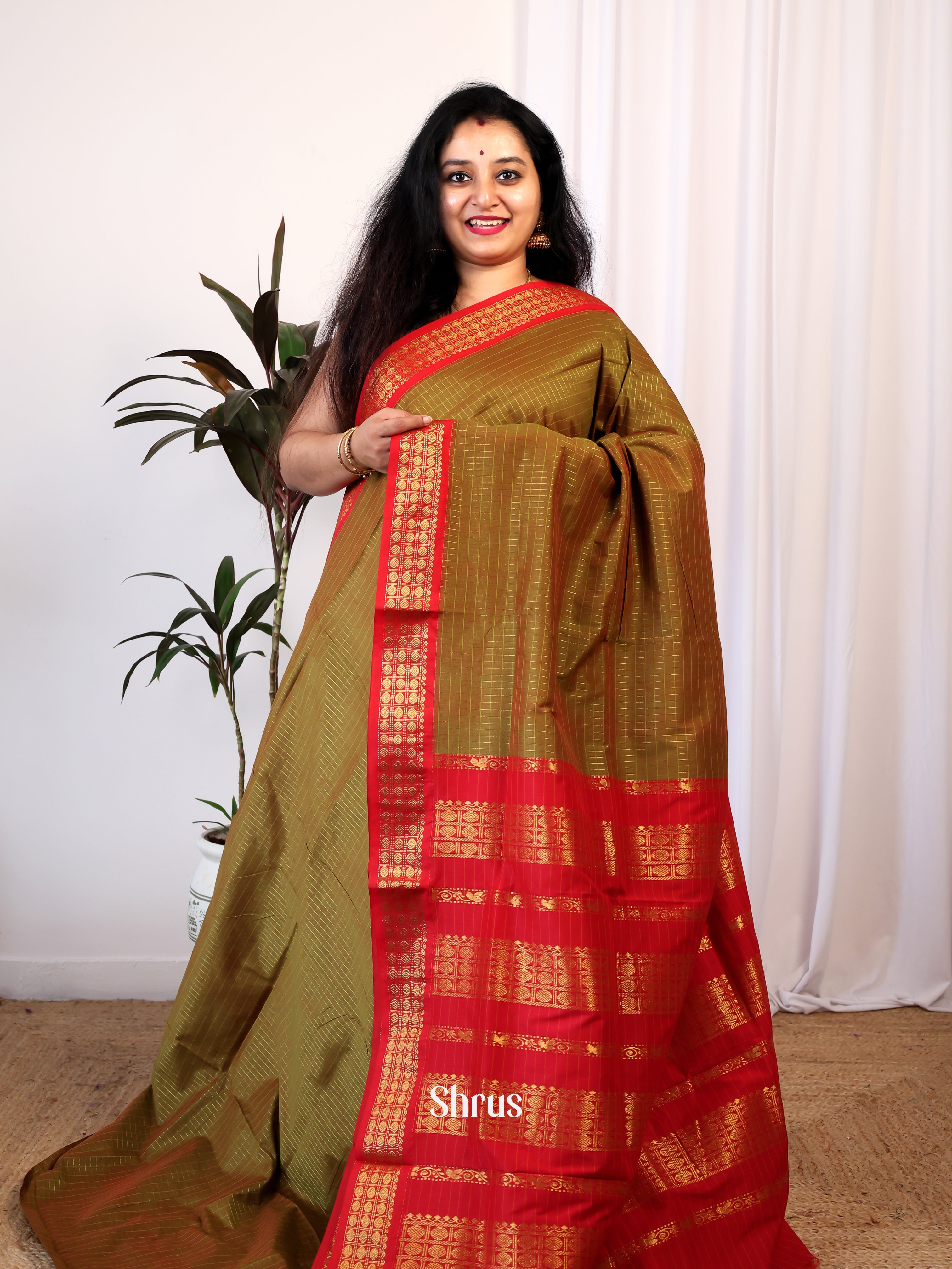 CJS05199 - Kalyani Cotton Saree - Shop on Shrus.com