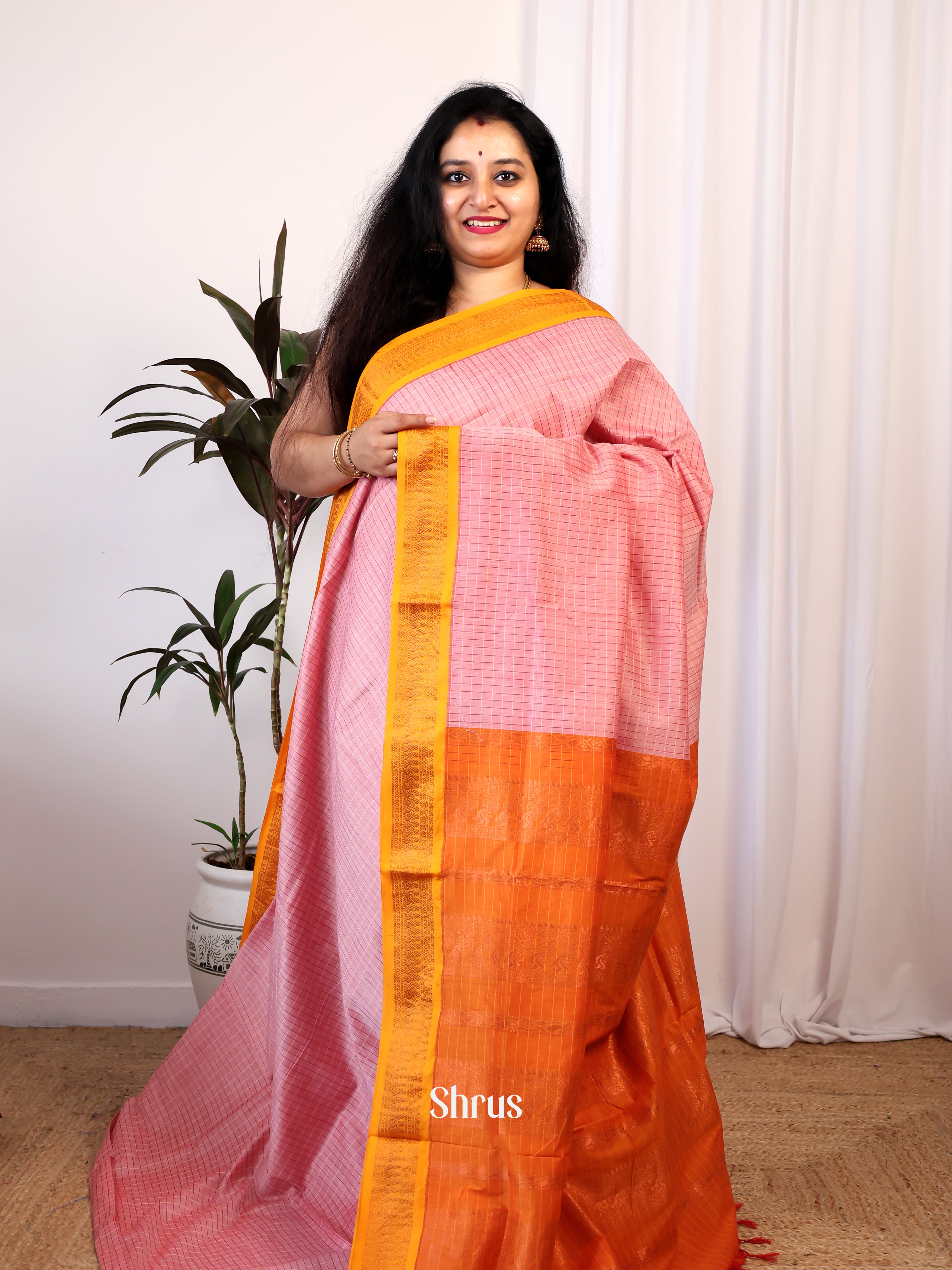 CJS05201 - Kalyani Cotton Saree - Shop on Shrus.com