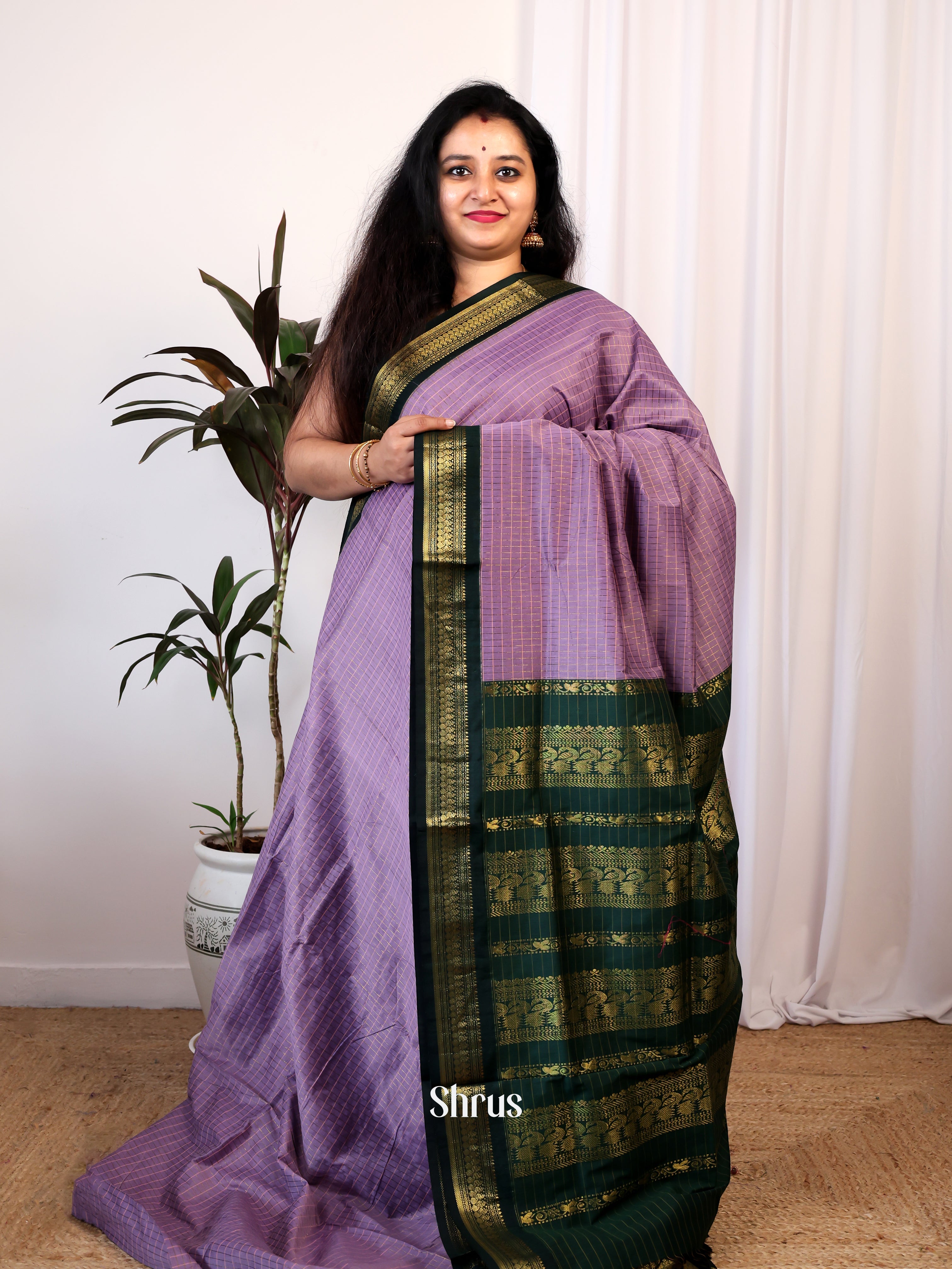 CJS05204 - Kalyani Cotton Saree - Shop on Shrus.com